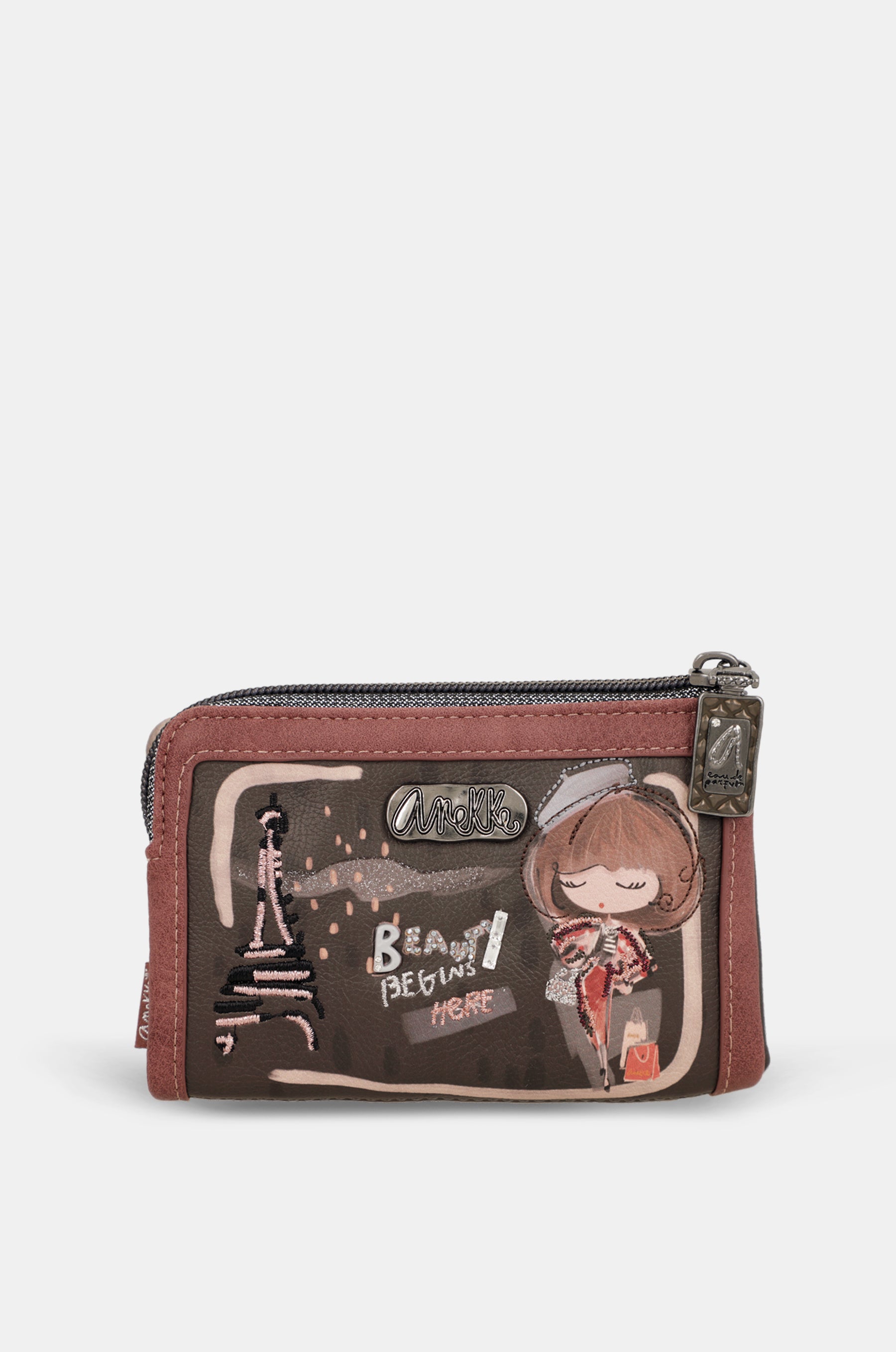 Brieftasche flexibel RFID Mademoiselle mittelgroß