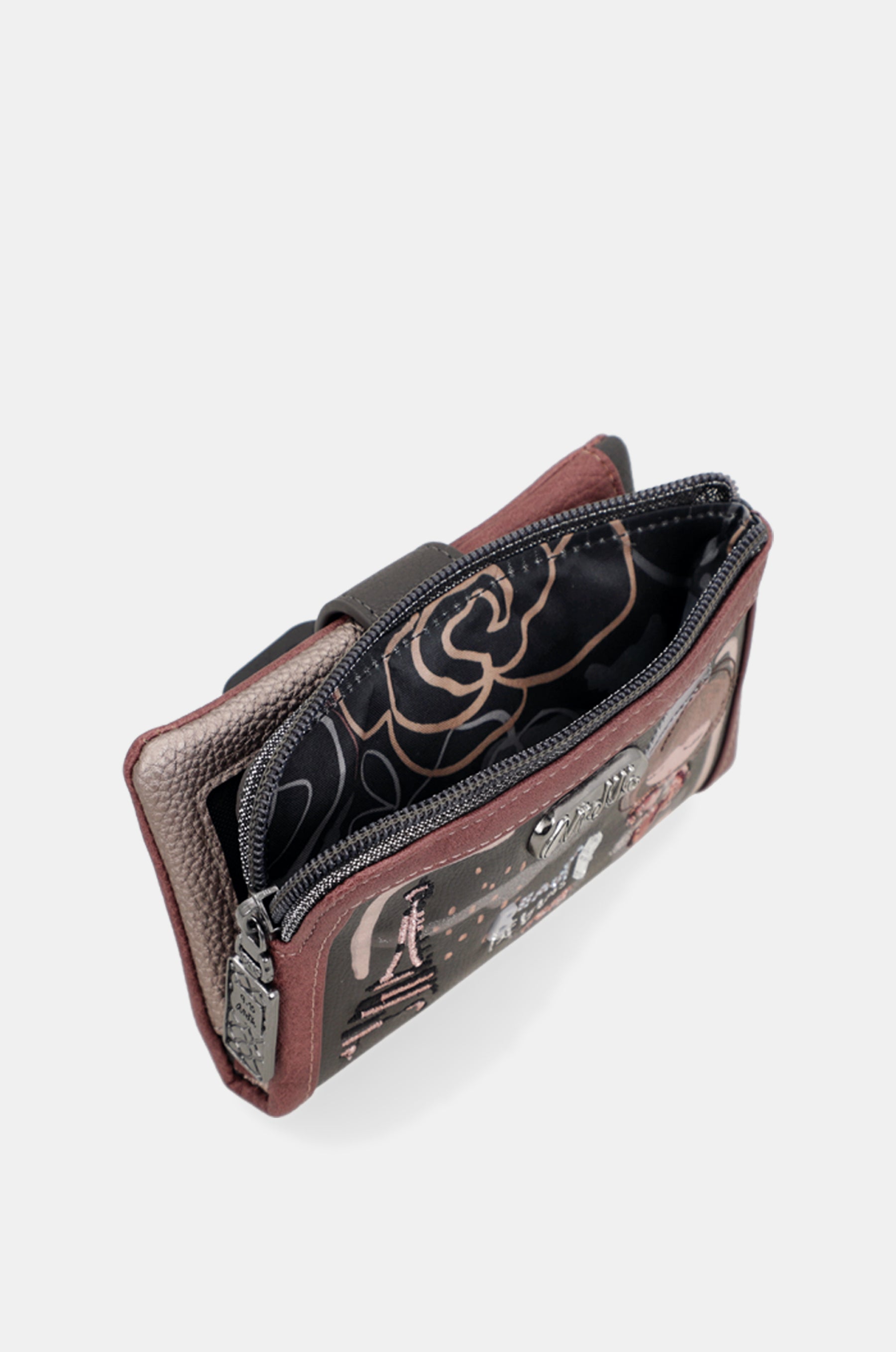 Brieftasche flexibel RFID Mademoiselle mittelgroß