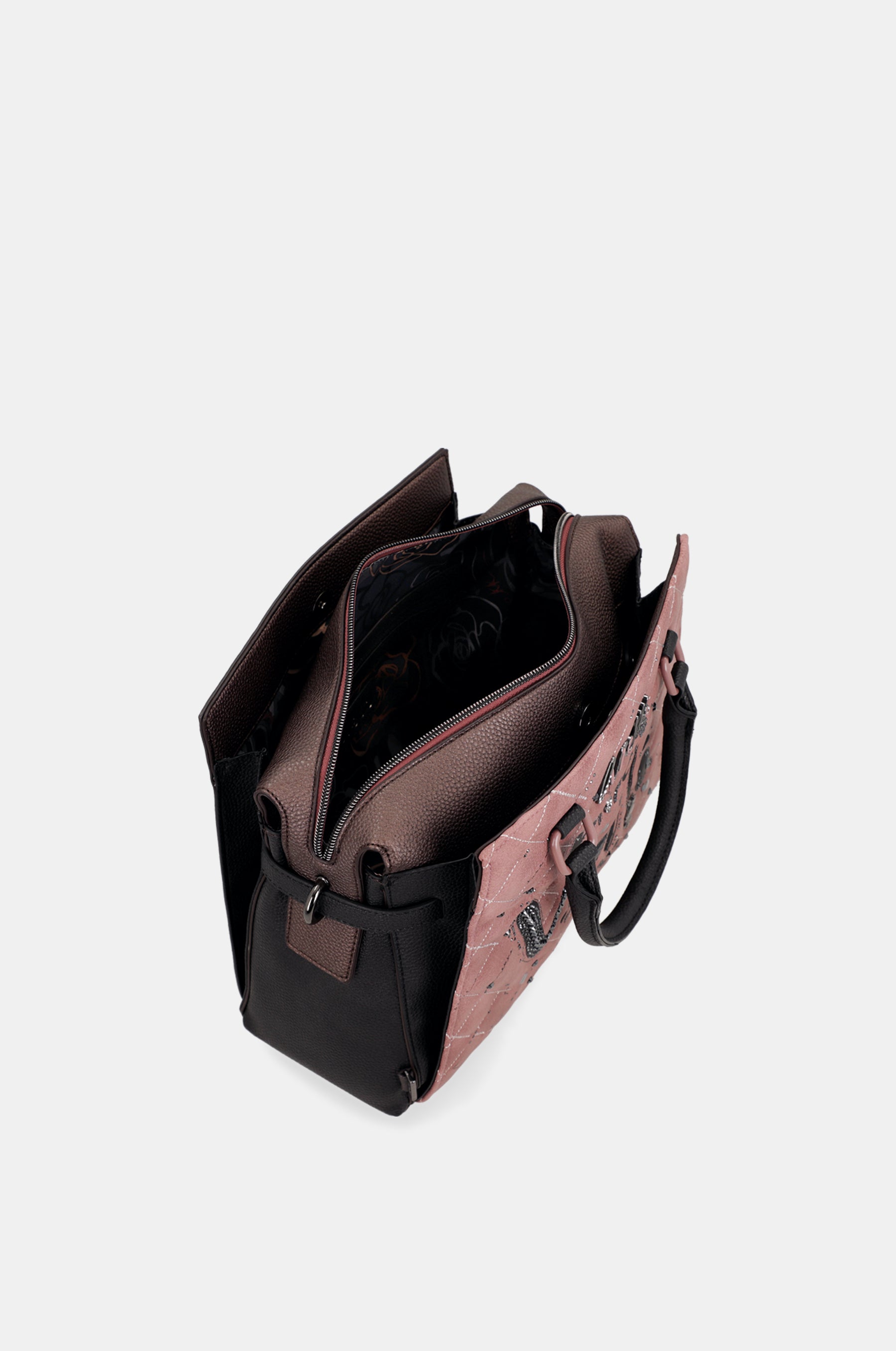Tasche mit kurzem Henkel und Umhängeriemen Parisian