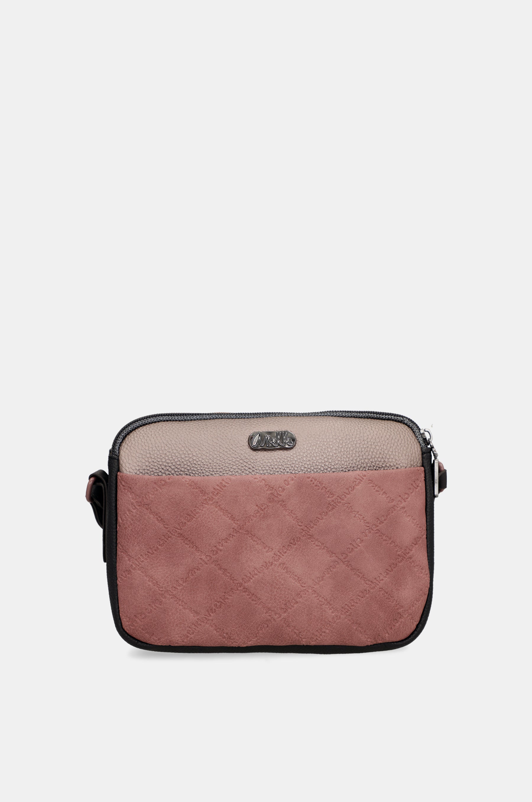 Umhängetasche oval mit Klappe Parisian