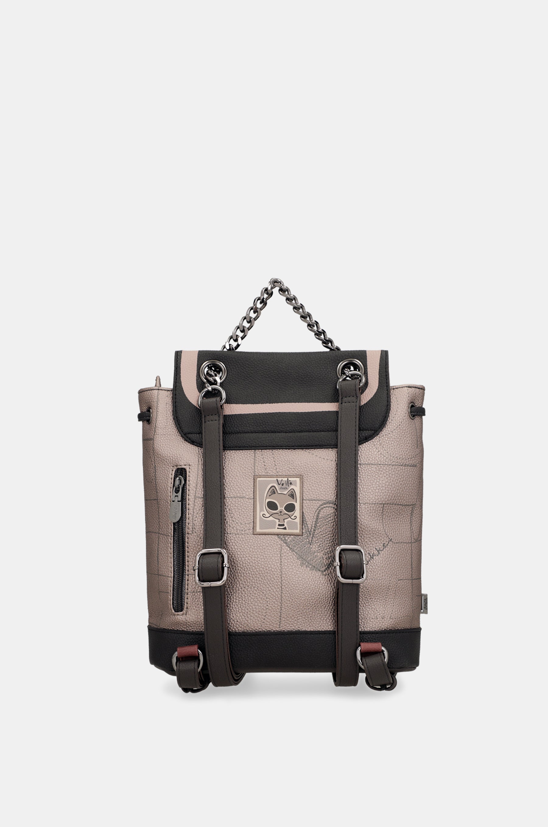Rucksack mit Klappe Parisian