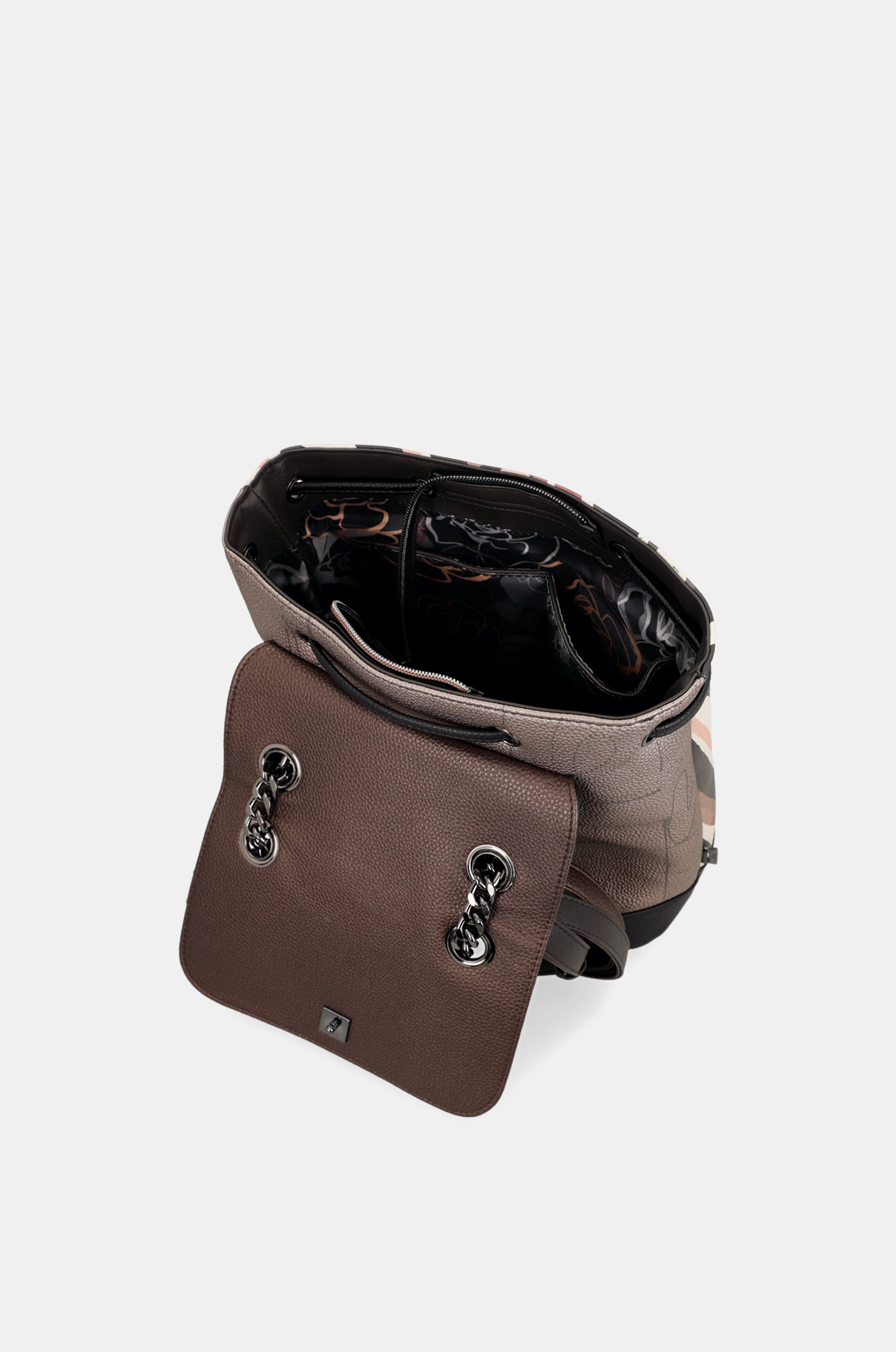 Rucksack mit Klappe Parisian