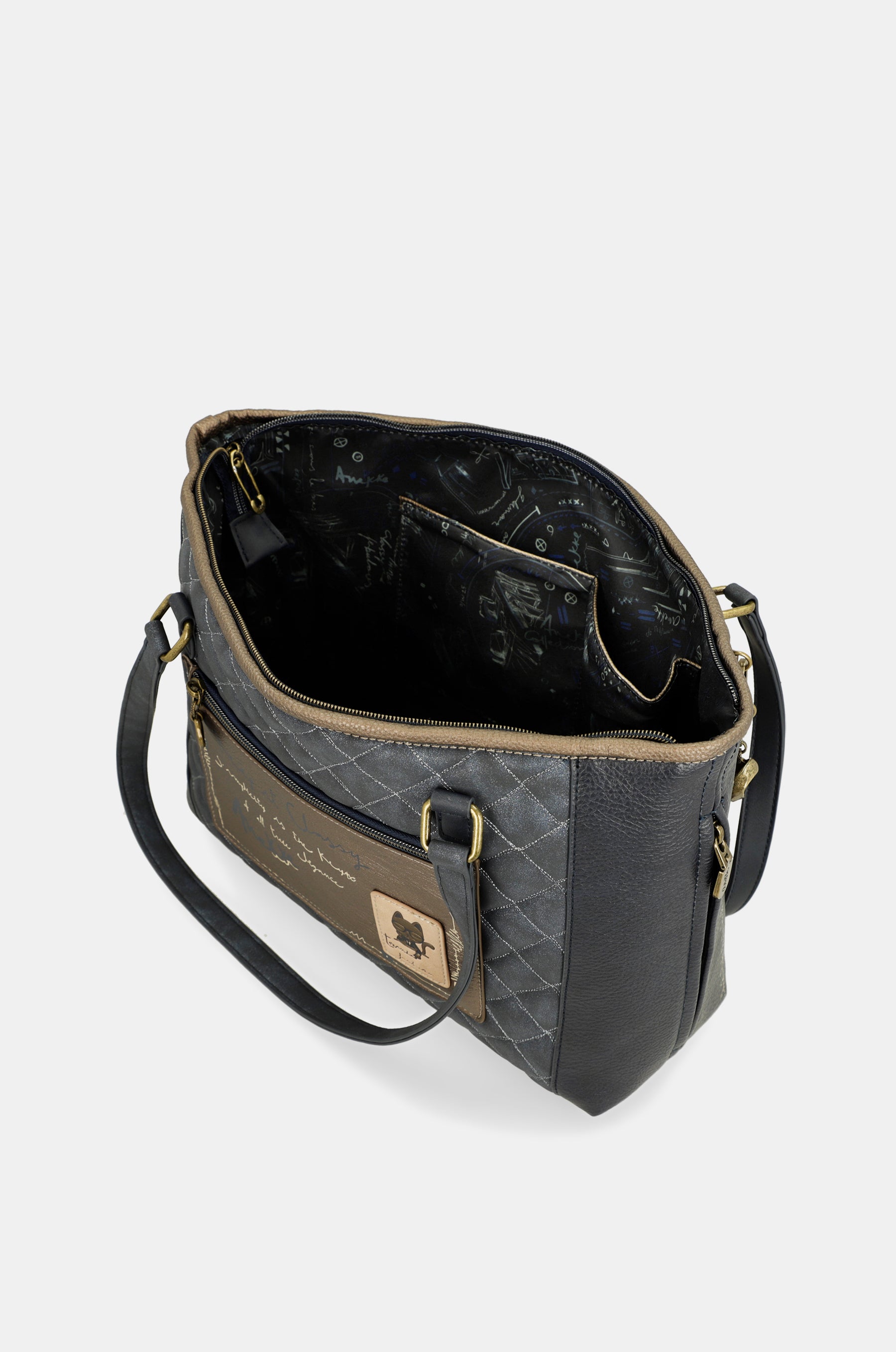 Shopper Tasche mit Umhängeriemen Studio