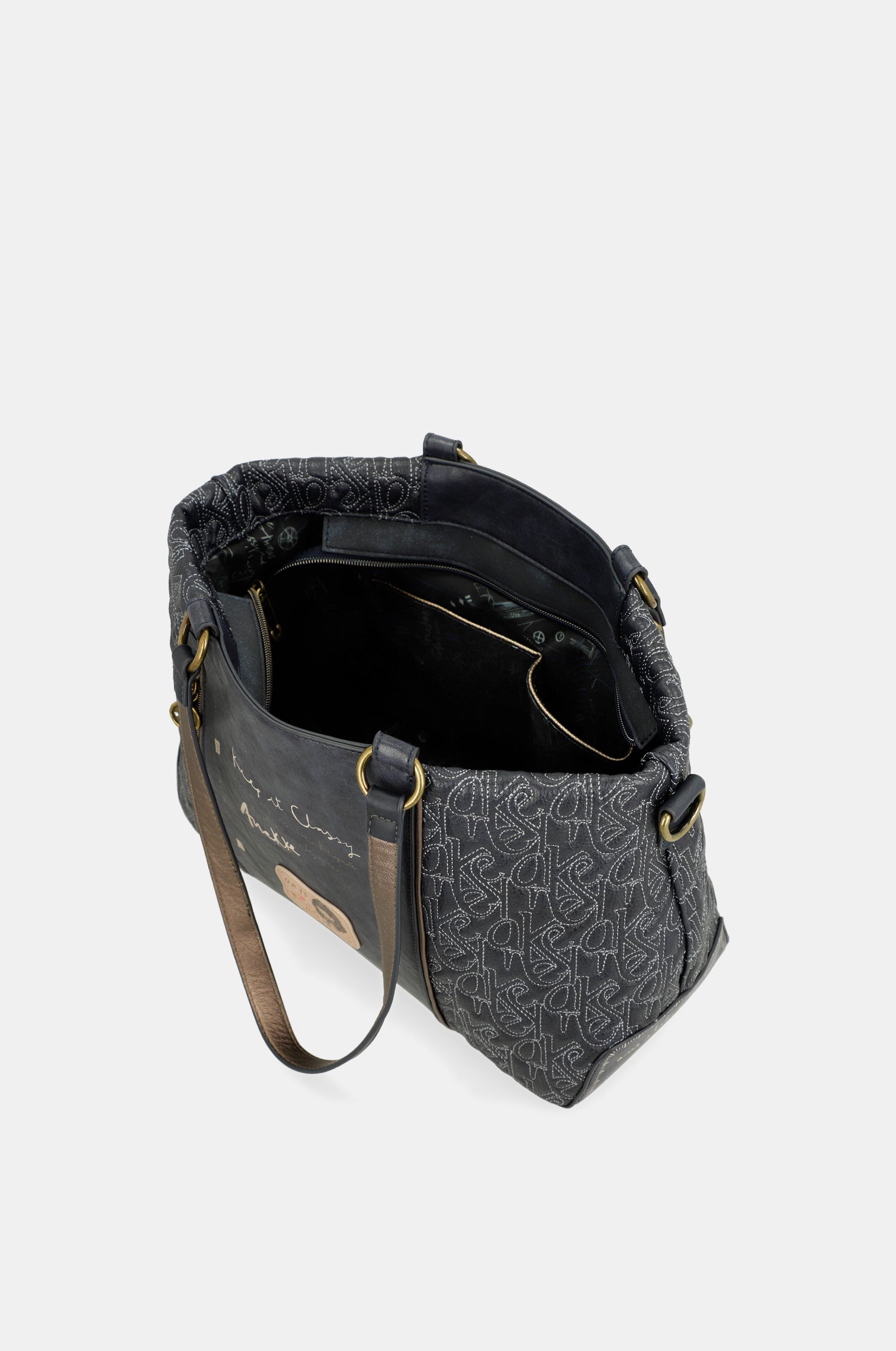 Tasche mit kurzem Henkel und Umhängeriemen Boutique