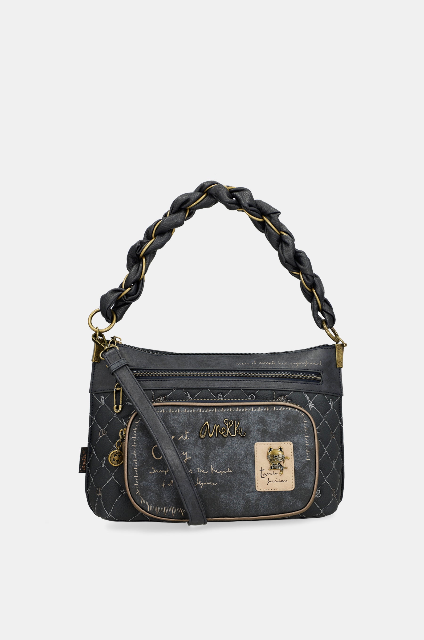Umhängetasche mit kurzem Henkel Boutique