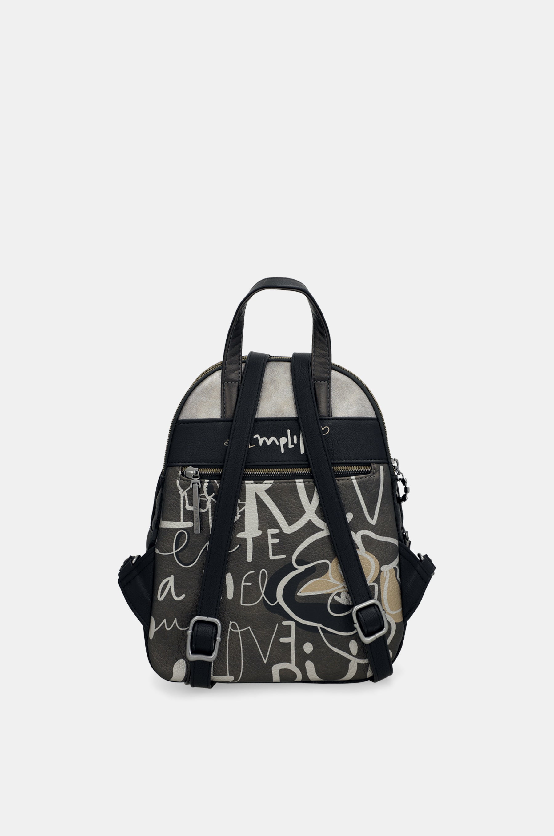 Rucksack mit 3 Fächern Nature Koko