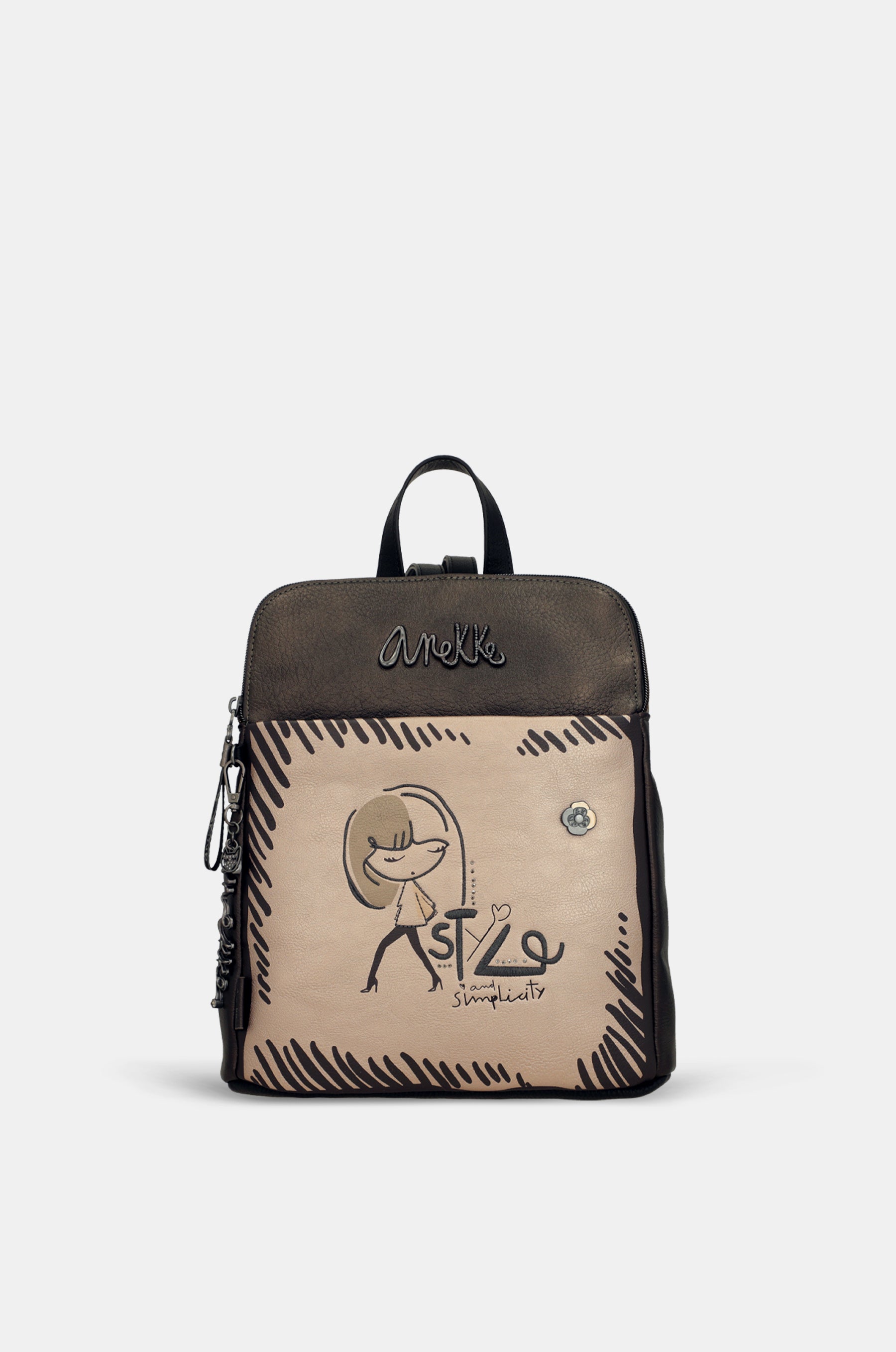 Rucksack mit Dreifachfach Nature Koko