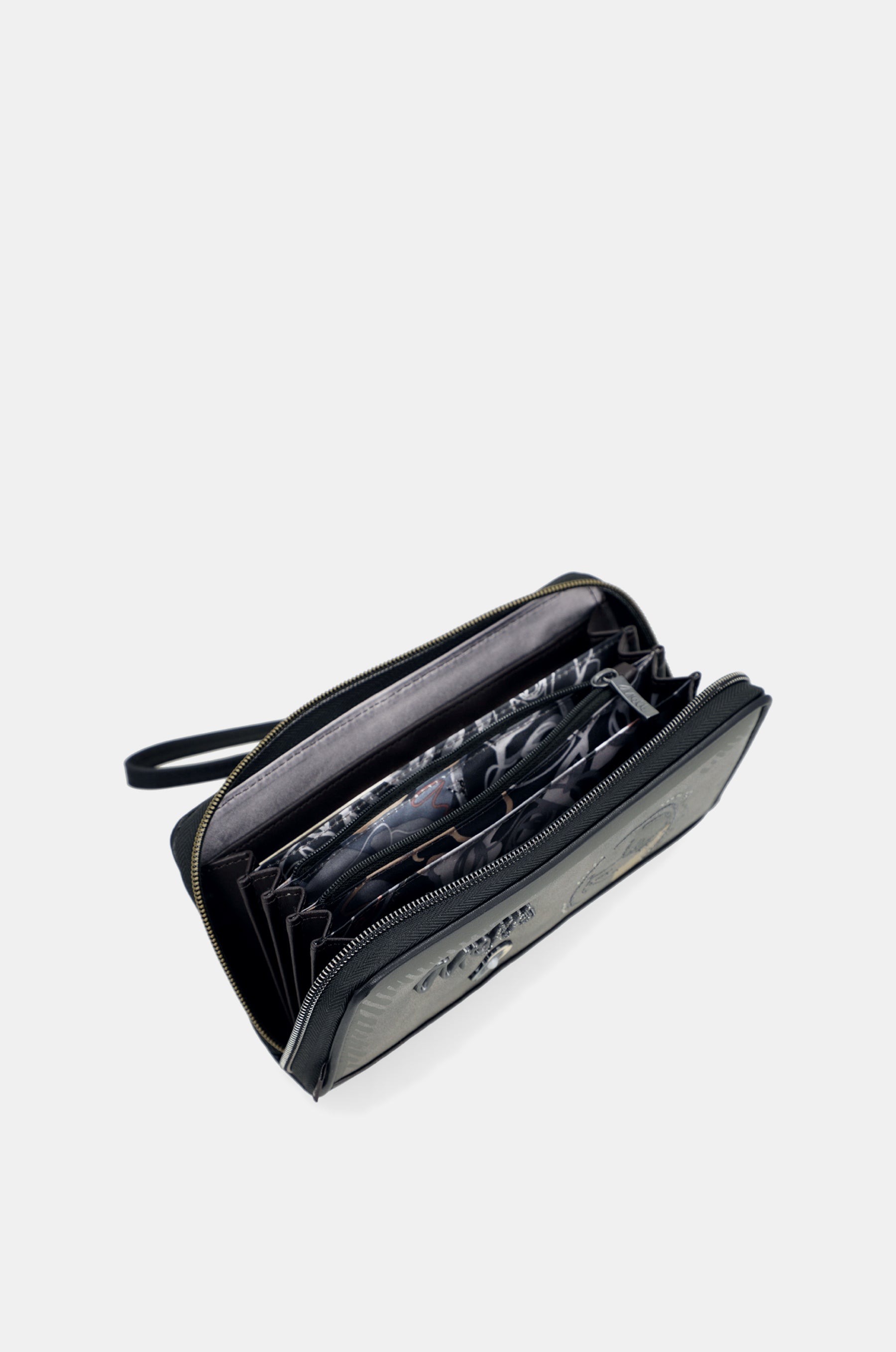 Brieftasche gemustert RFID Nature Koko groß