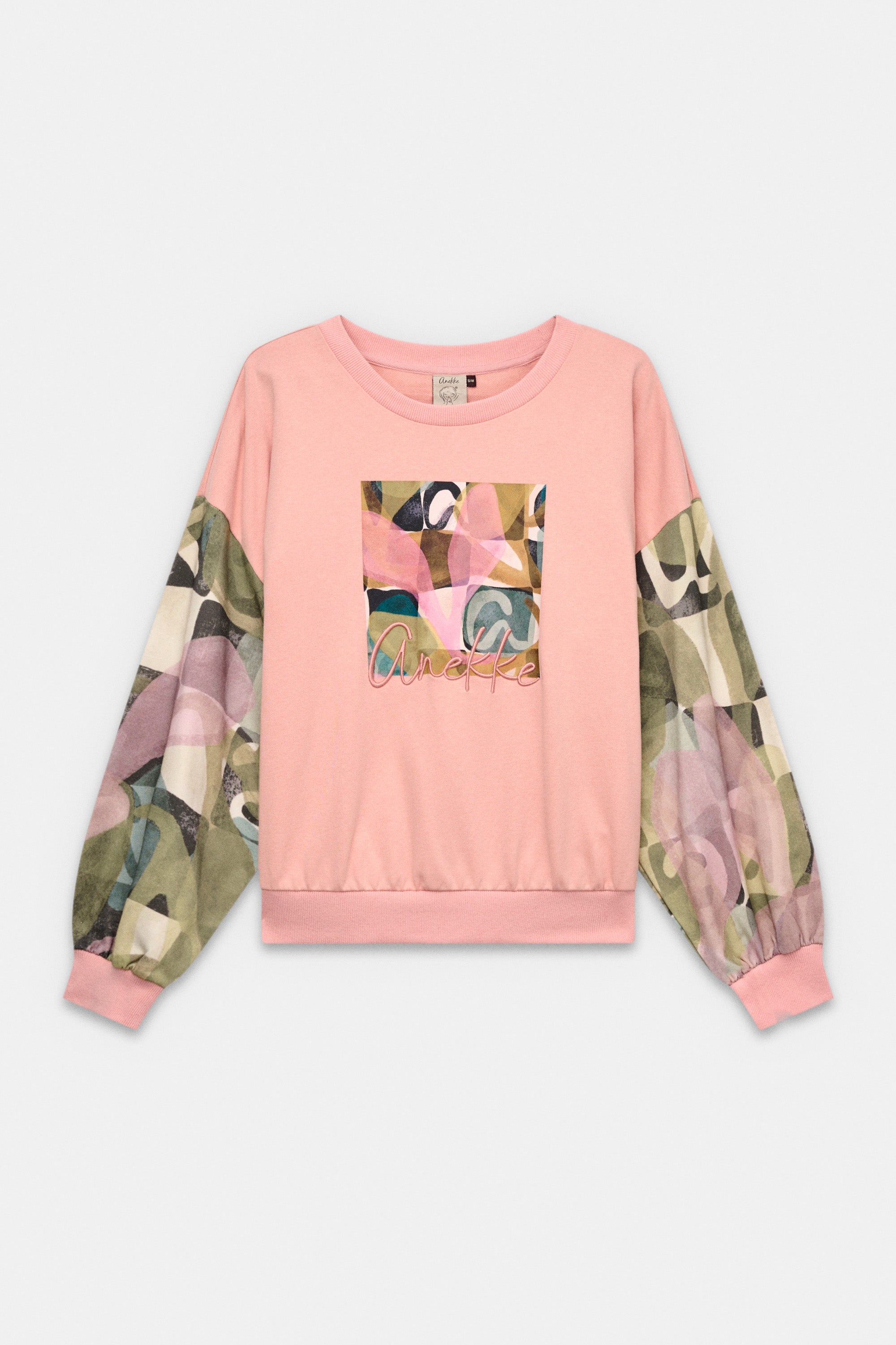 Langärmliges Sweatshirt rosa