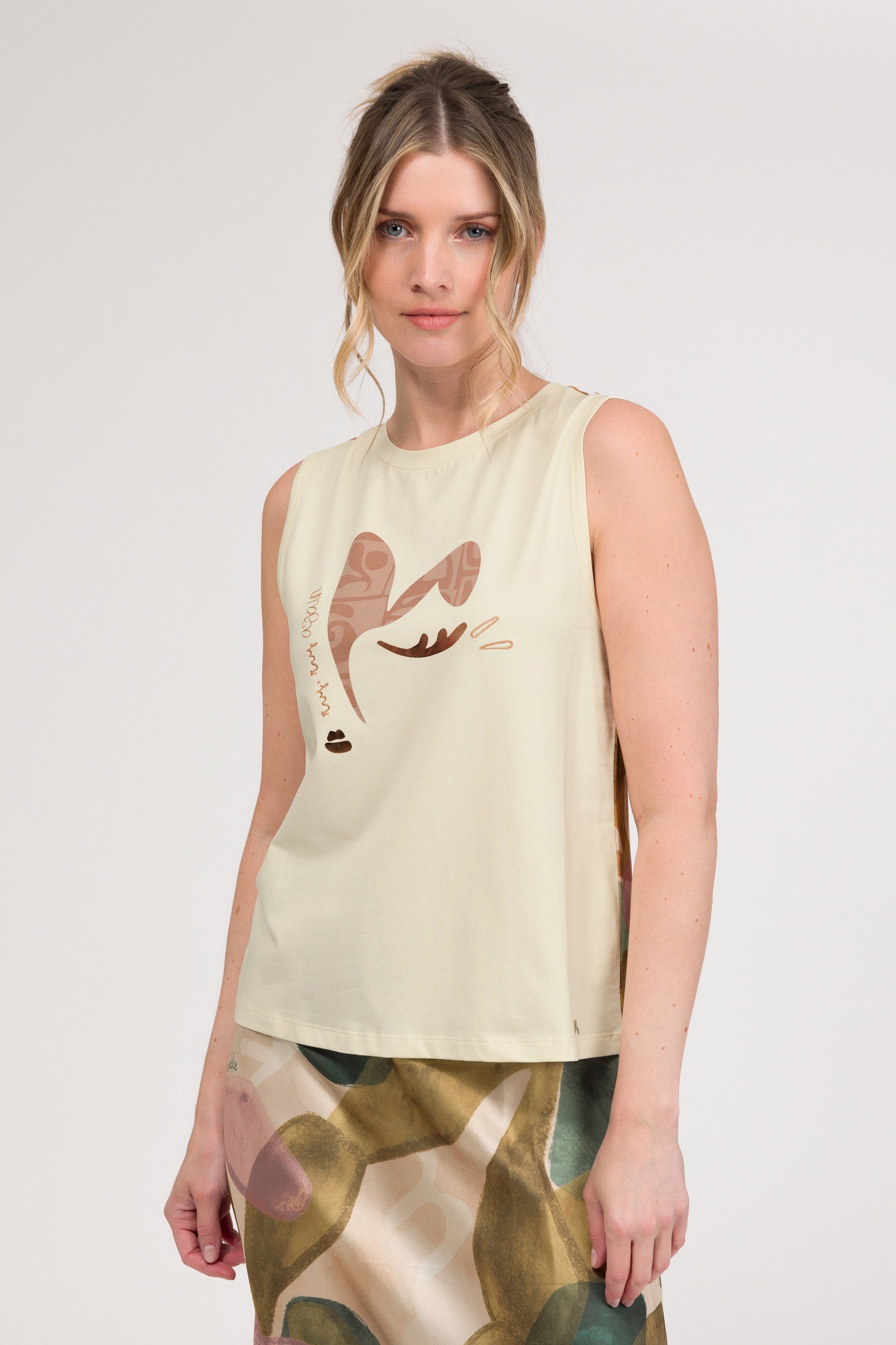 Ärmelloses T-Shirt Bloom