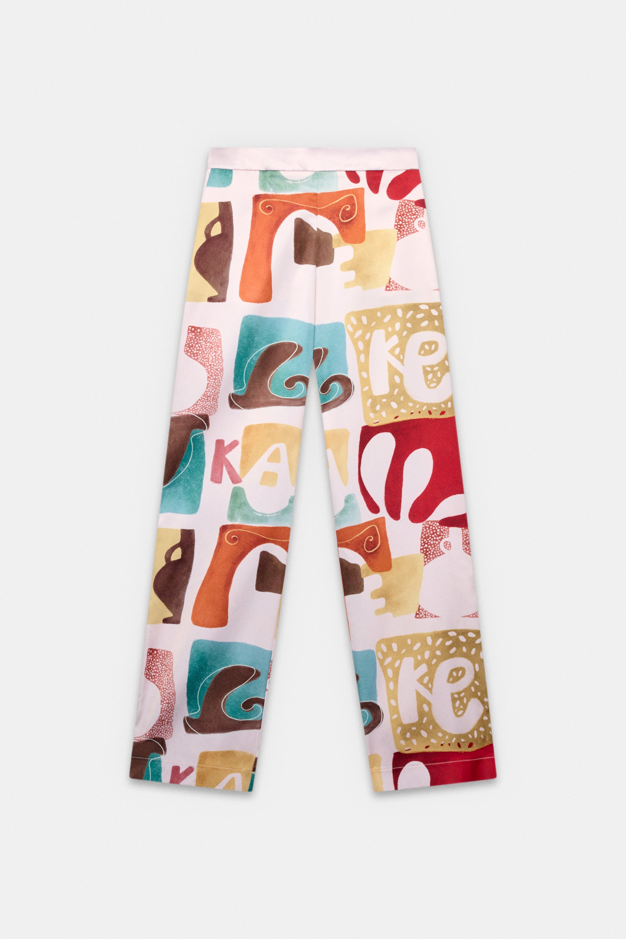 Hose mit Amphora-Print