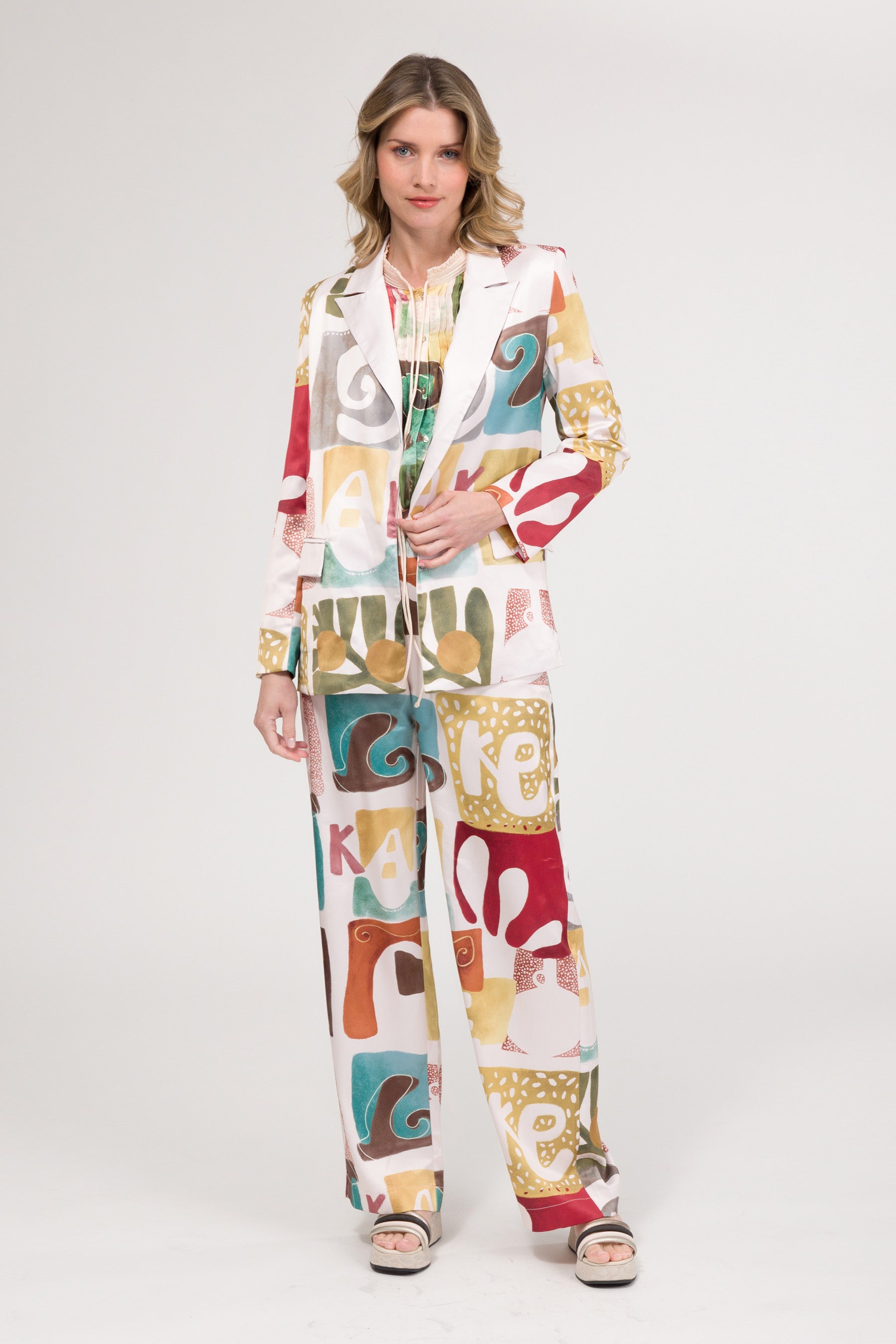 Hose mit Amphora-Print