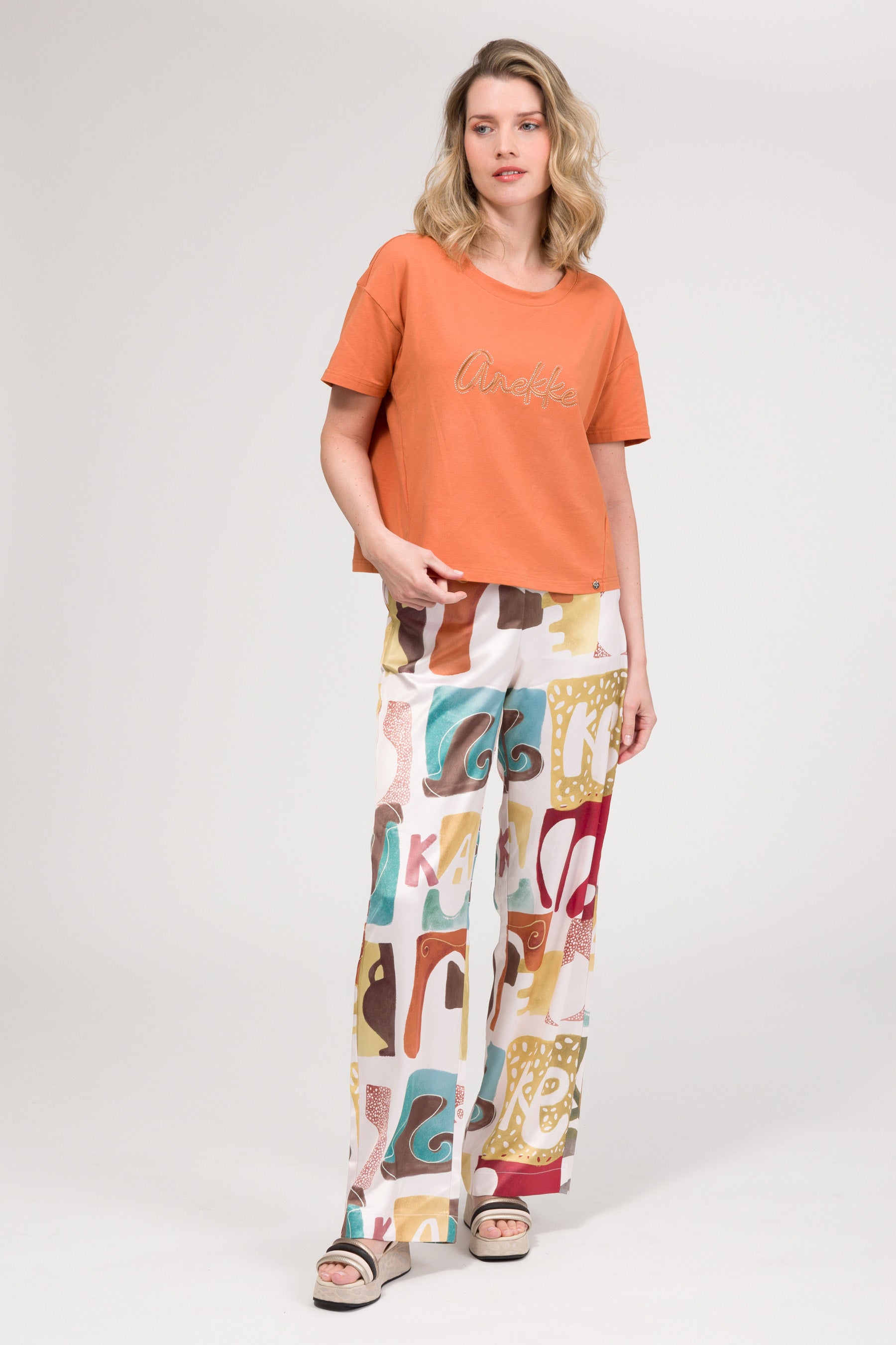 Hose mit Amphora-Print
