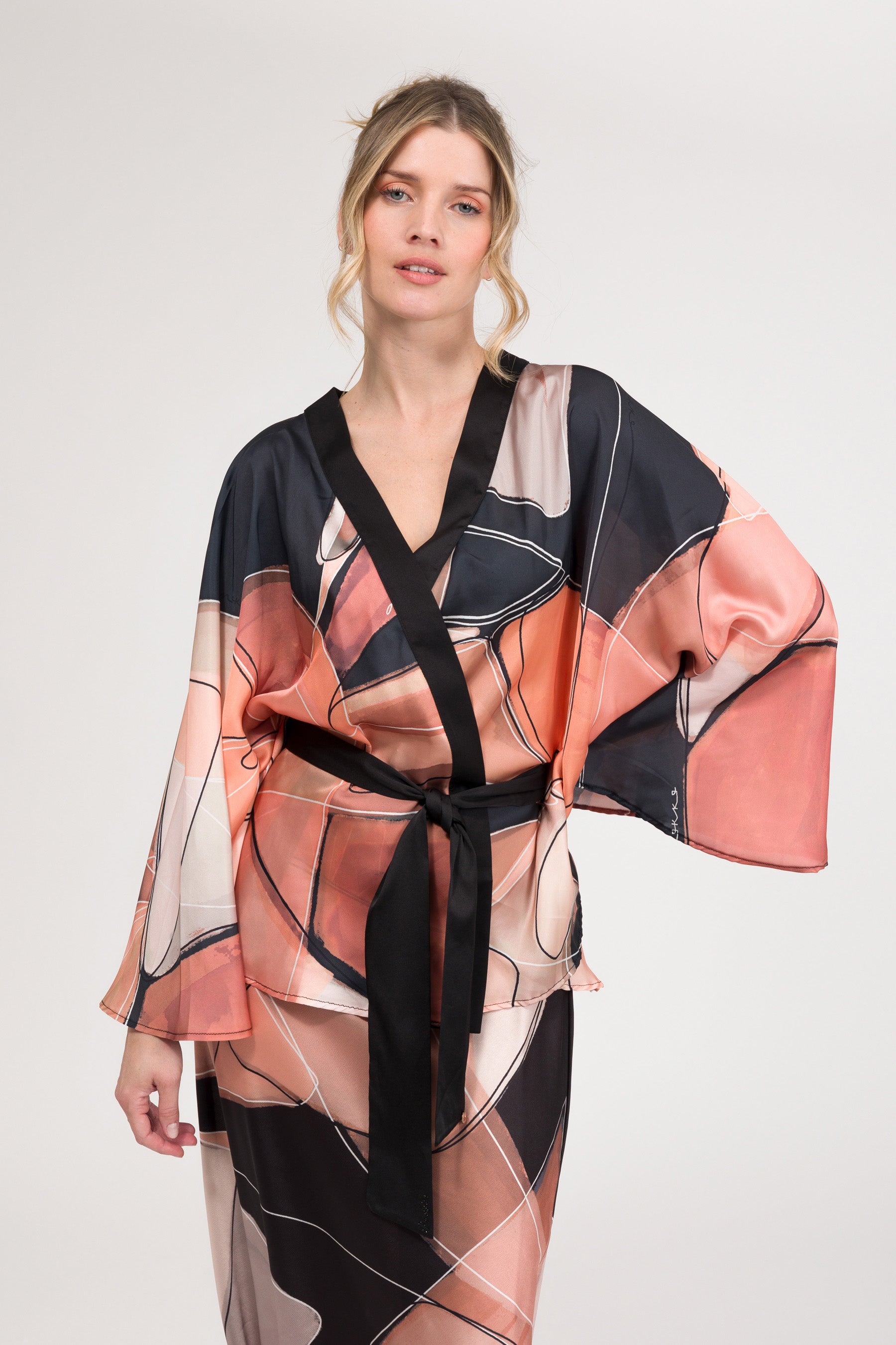 Kimono mit Muster