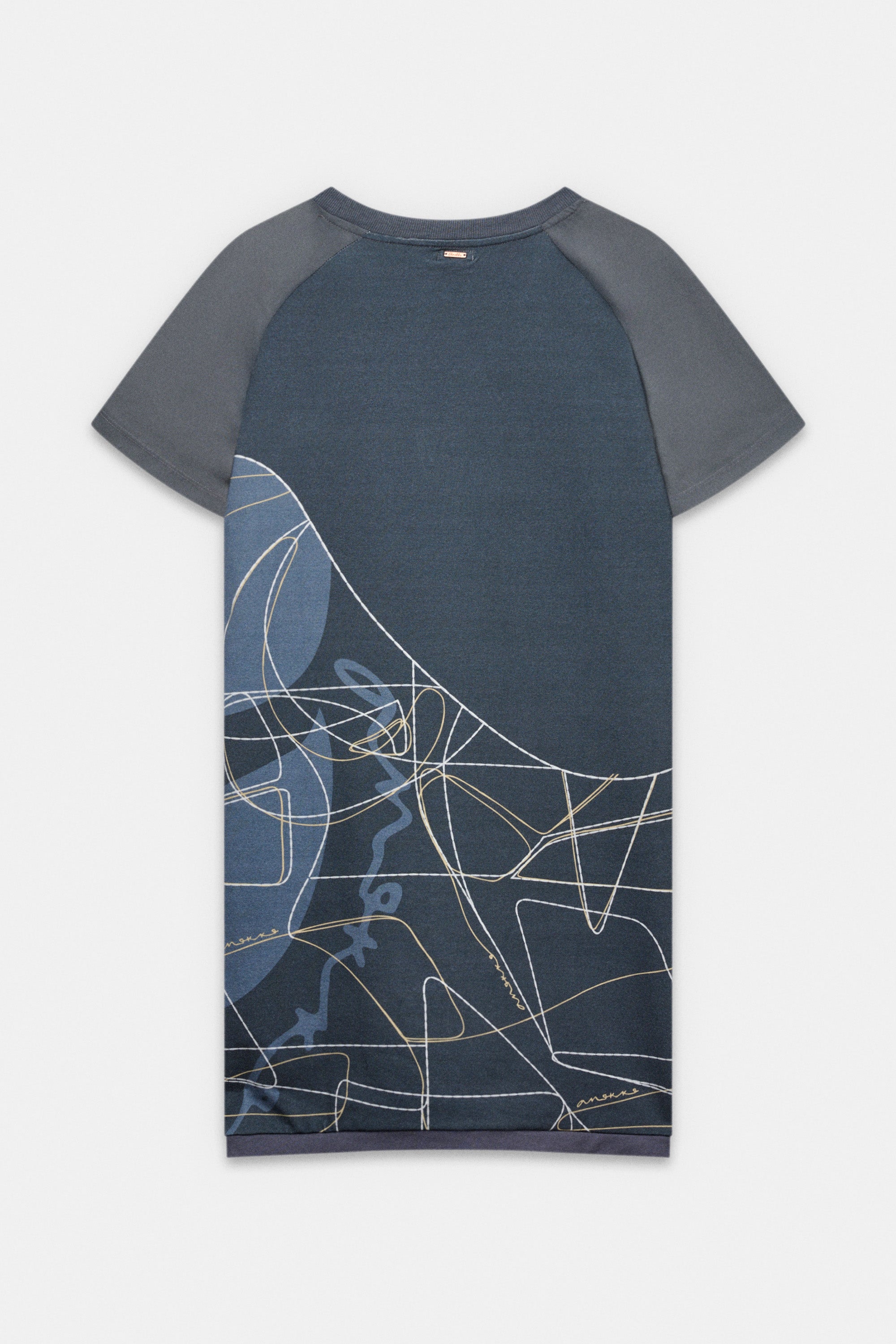 Kurzärmliges Kleid Auralis