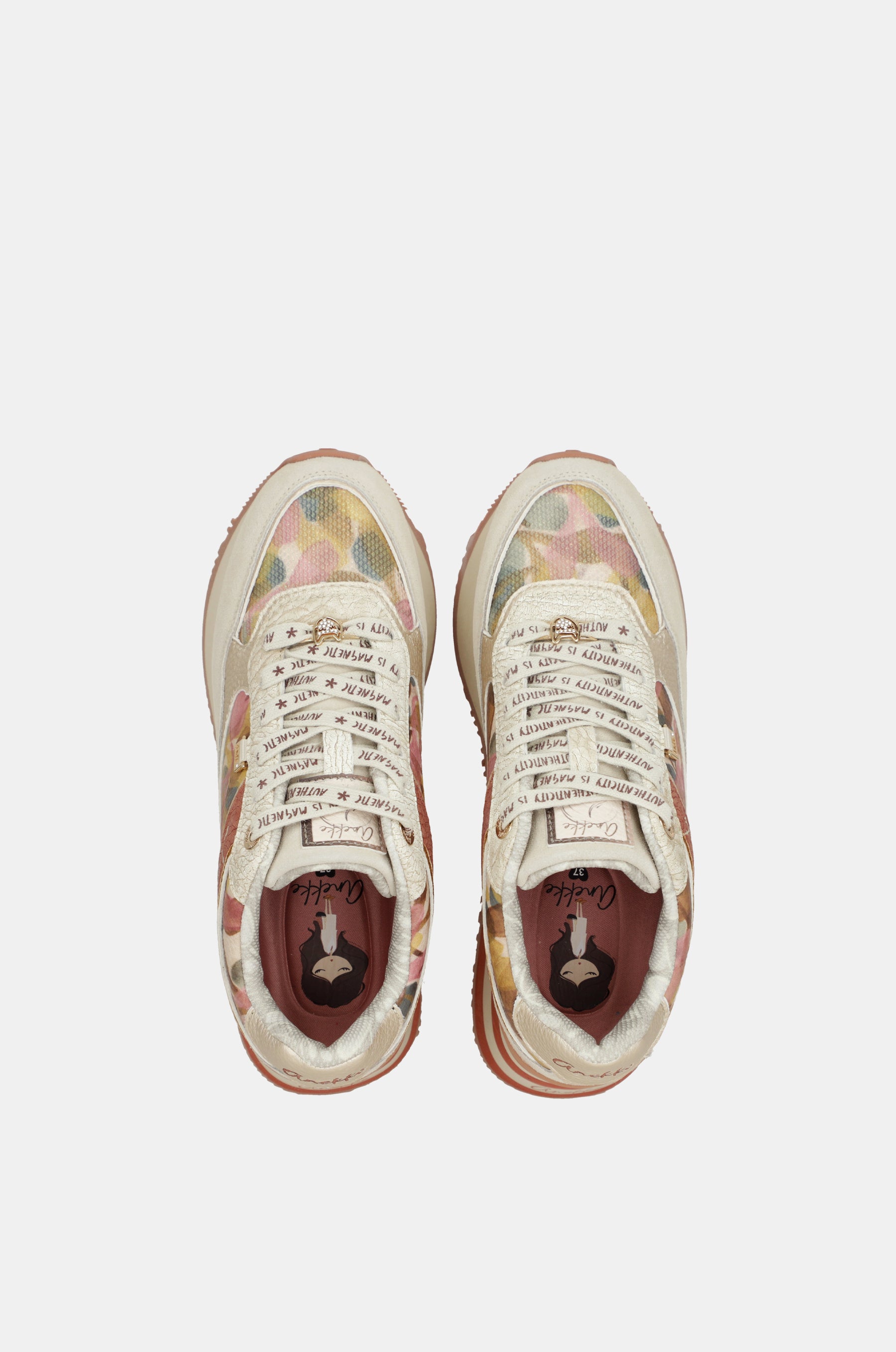 Rosa-beige Bloom Sneaker