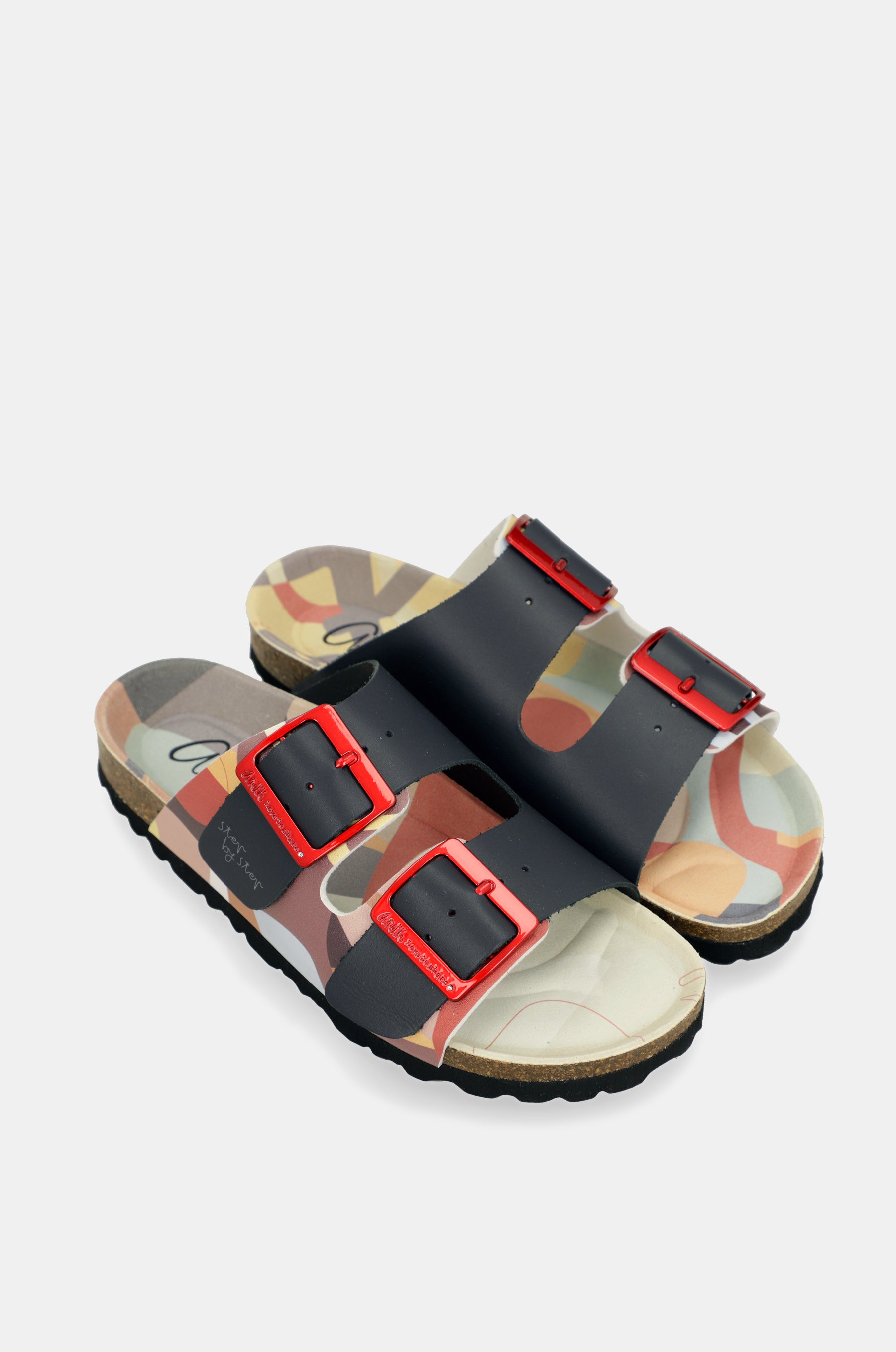 Marineblaue Eikon Bio-Sandalen