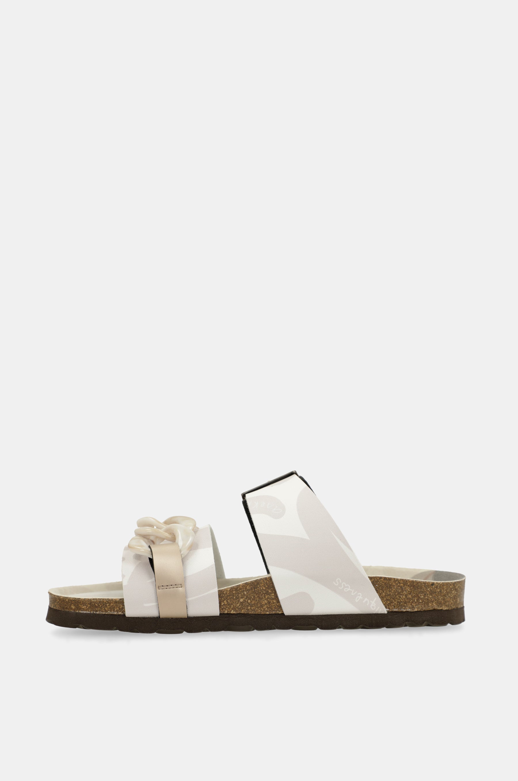 Beige Gaia Bio-Sandalen