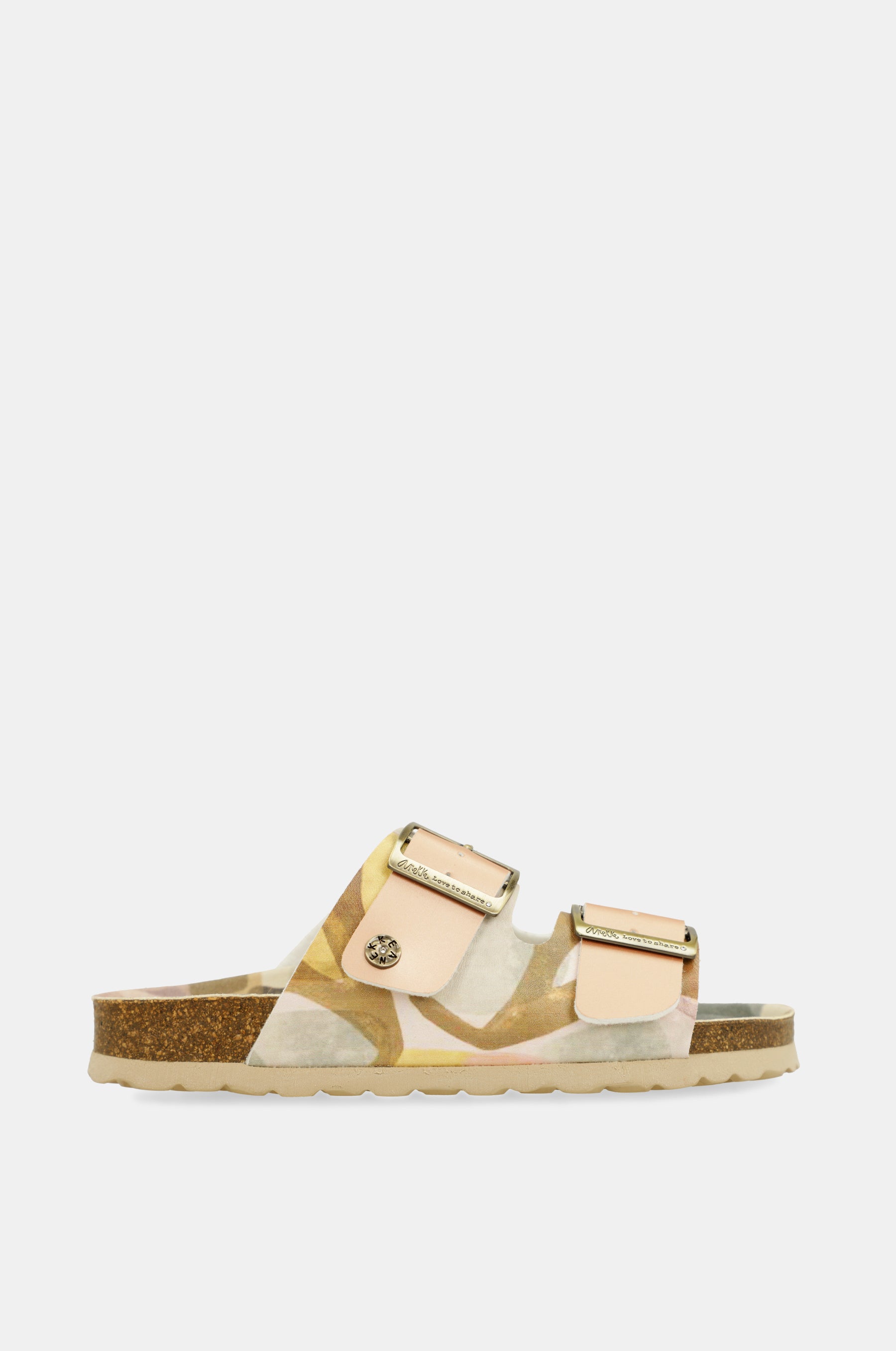 Rosa Bloom Bio-Sandalen