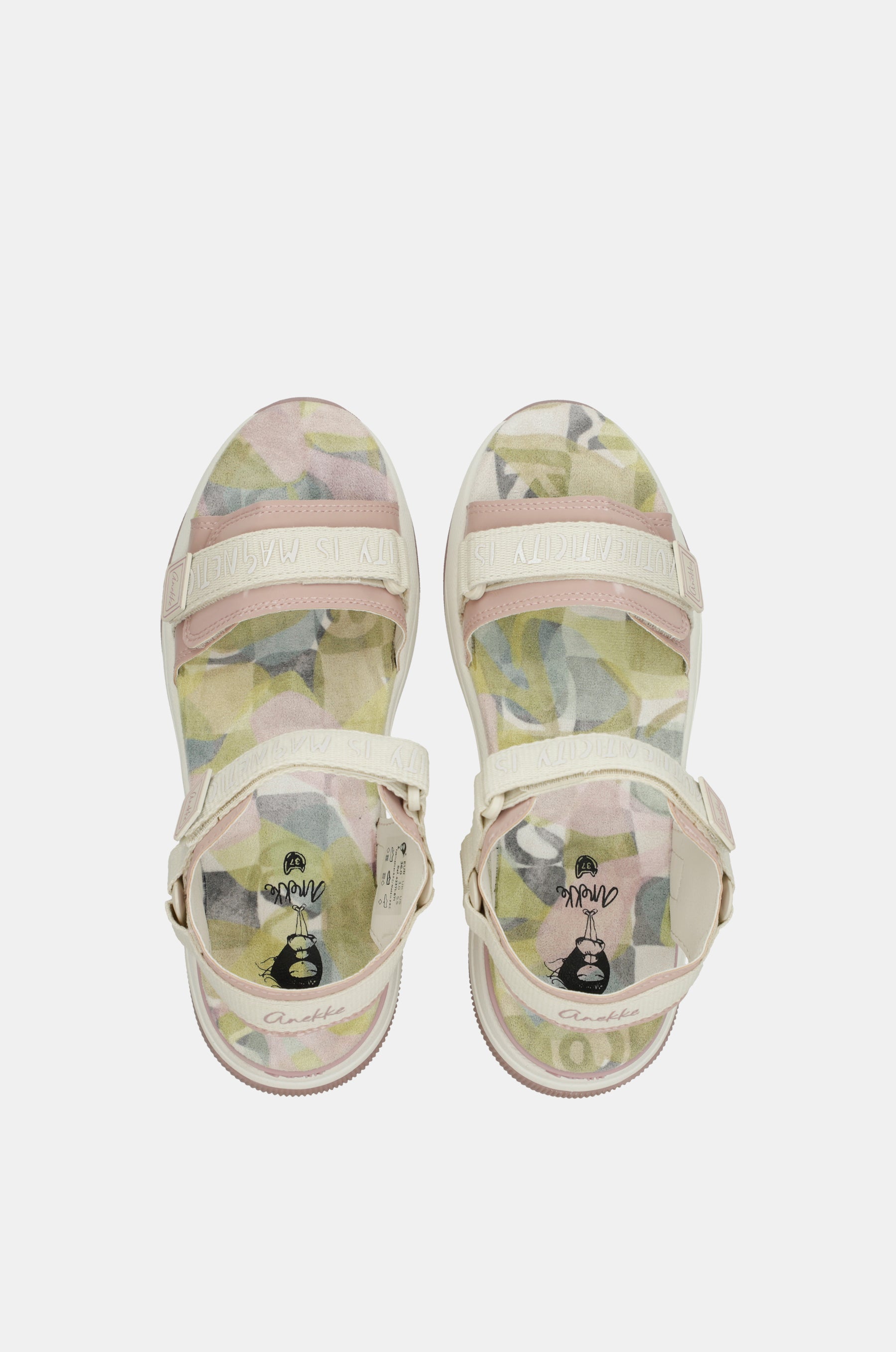 Rosa Bloom Sportsandalen