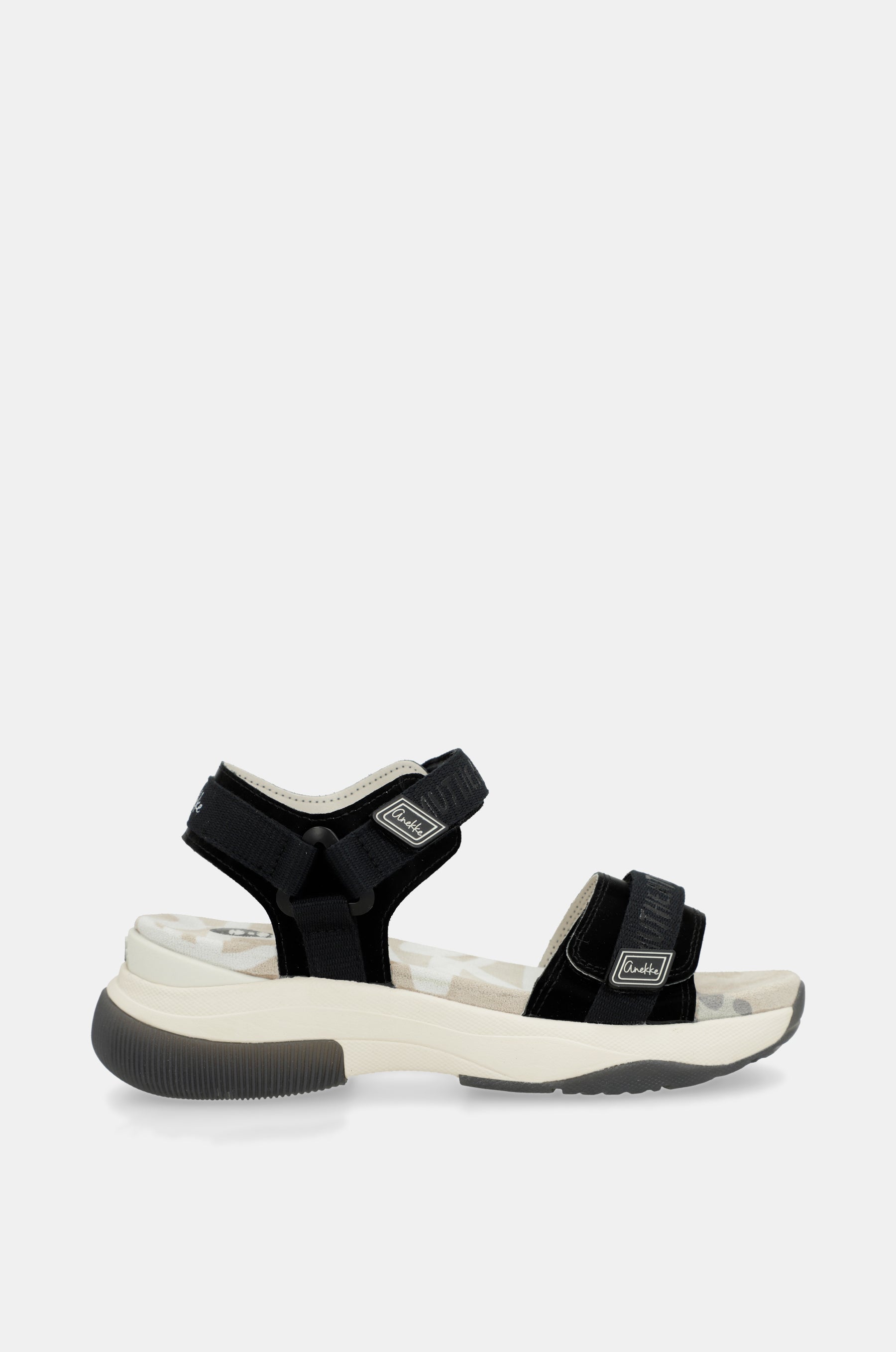 Schwarze Sportsandalen