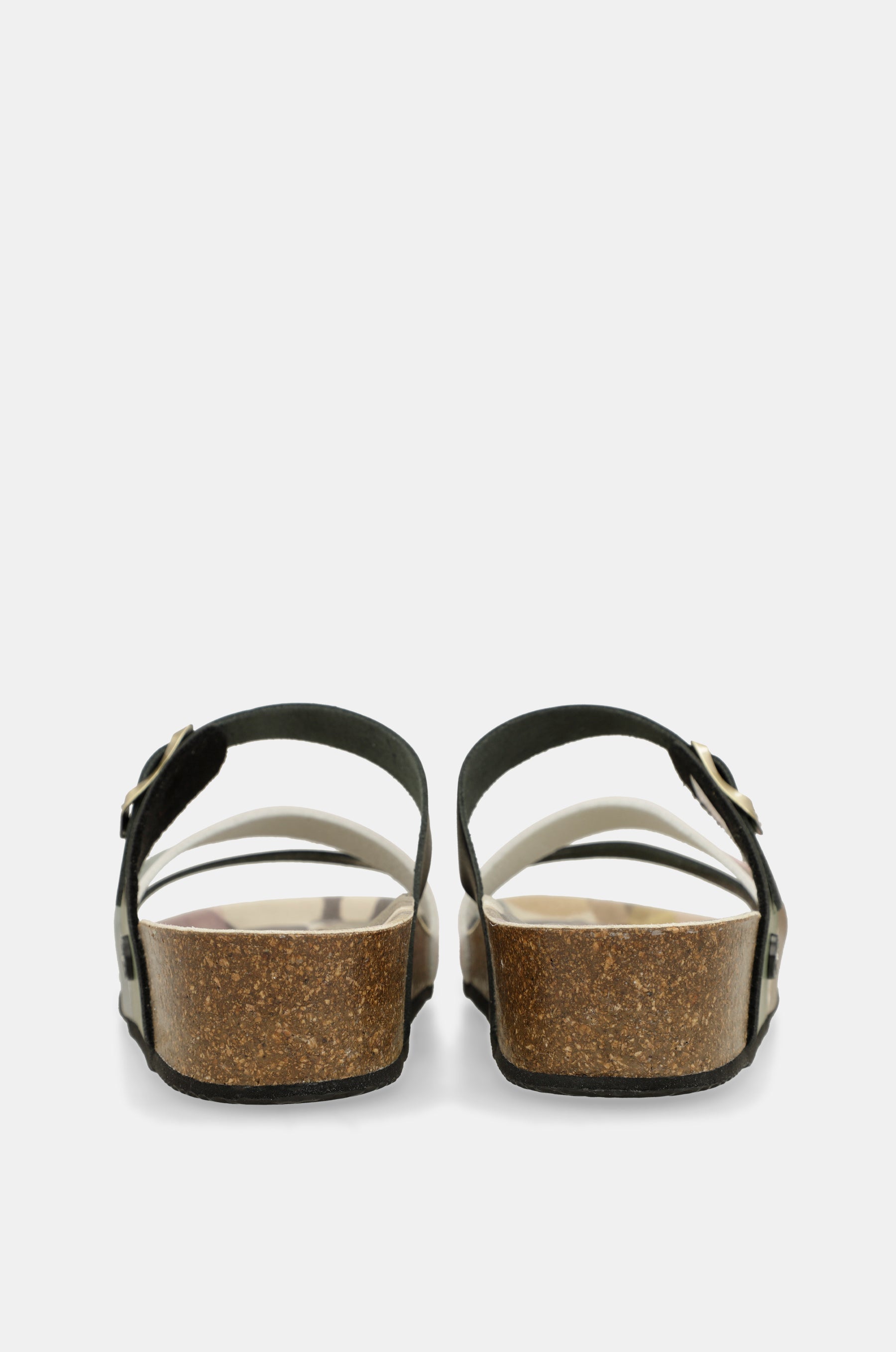 Grüne Bloom Sandalen