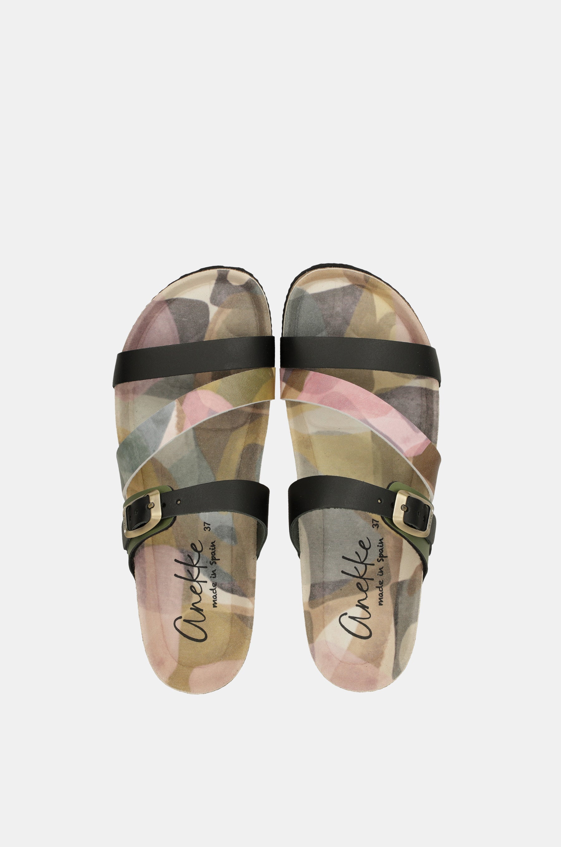 Grüne Bloom Sandalen