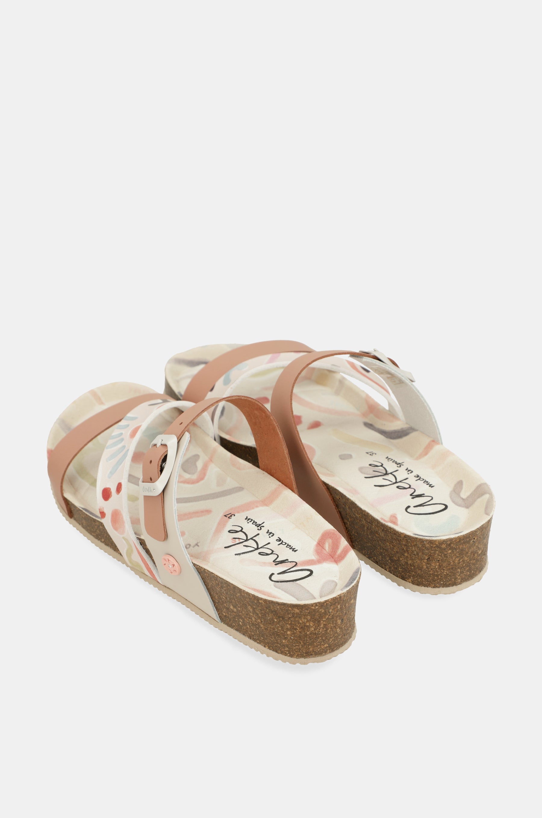 Rosa Olympia Sandalen