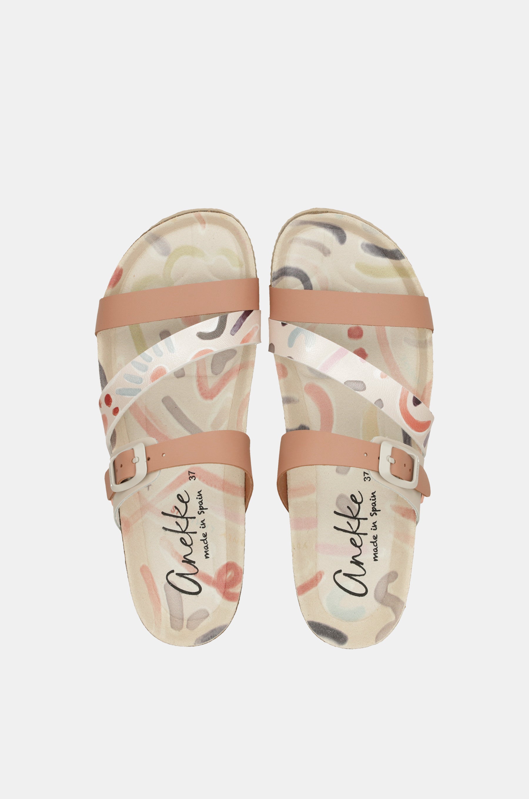 Rosa Olympia Sandalen