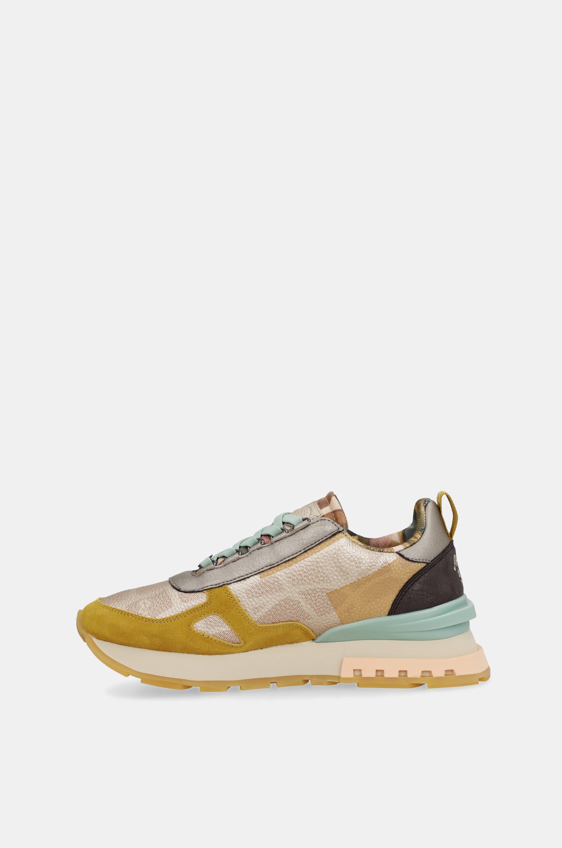 Gelb-goldene Bloom Sneaker