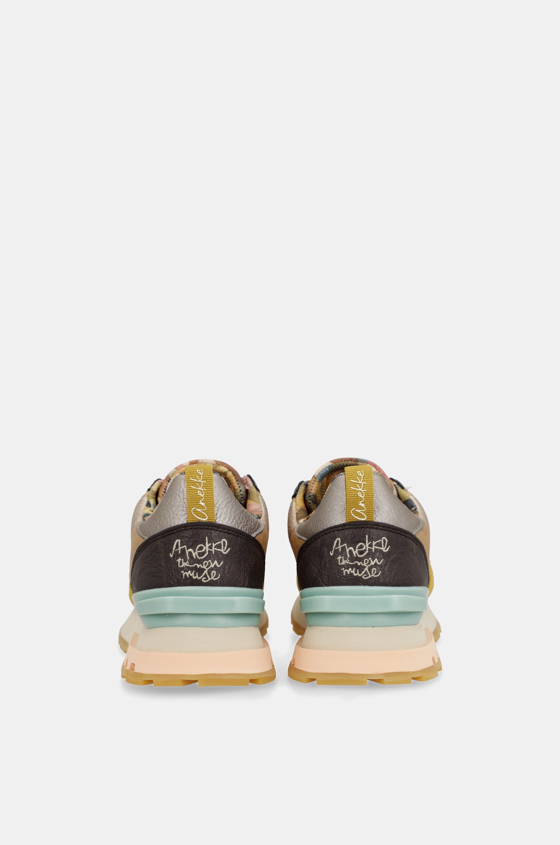 Gelb-goldene Bloom Sneaker
