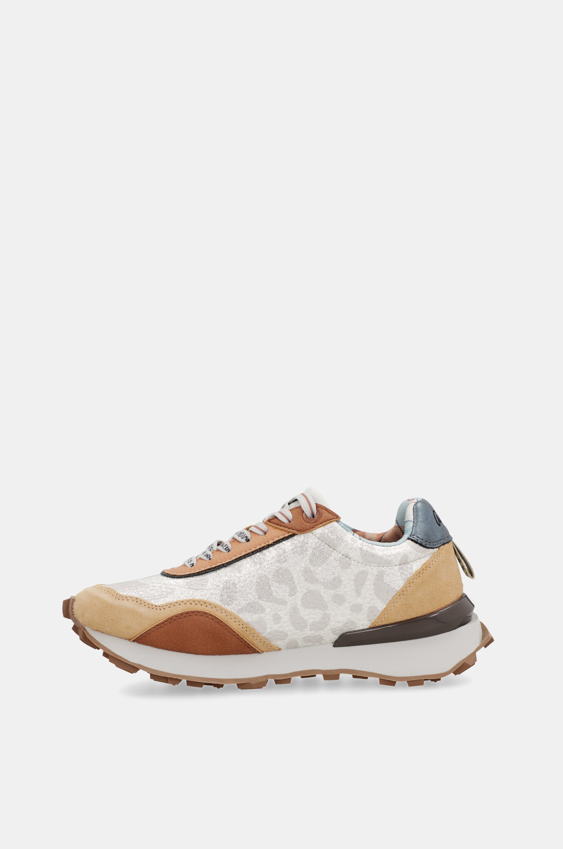 Beige-orange Sneaker