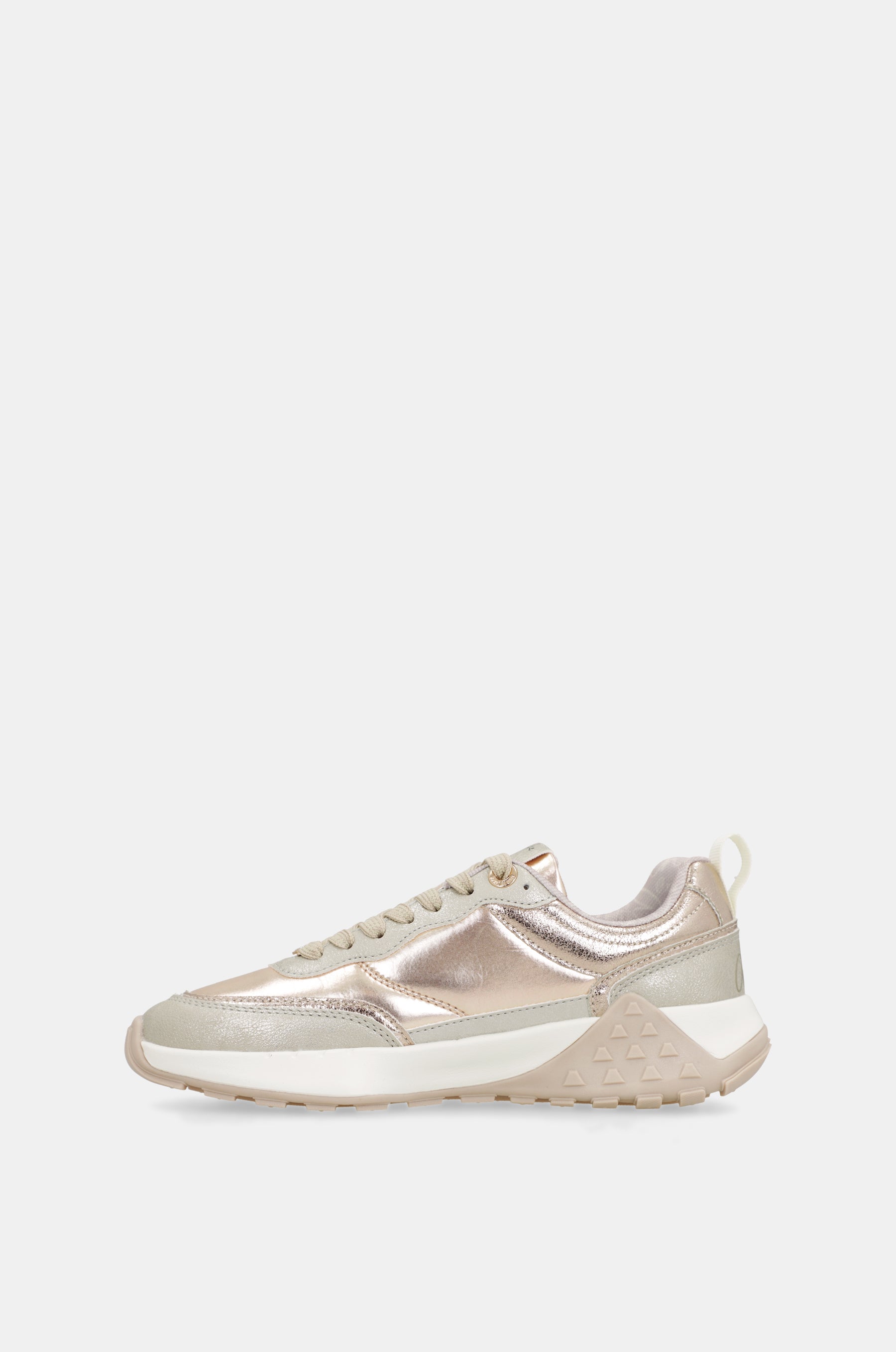 Goldene Sneaker
