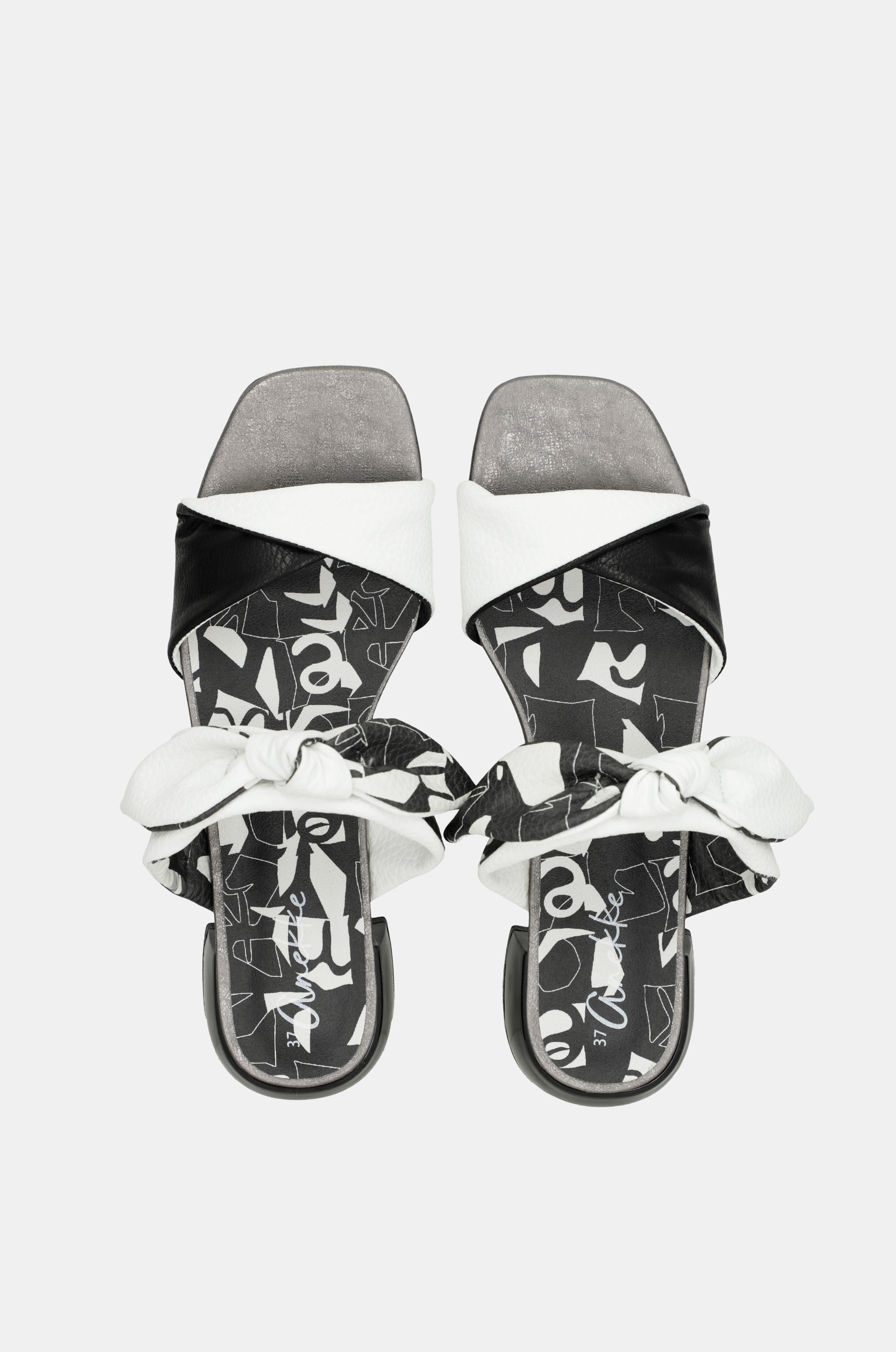 Bloom Sandalen mit Absatz und Knoten