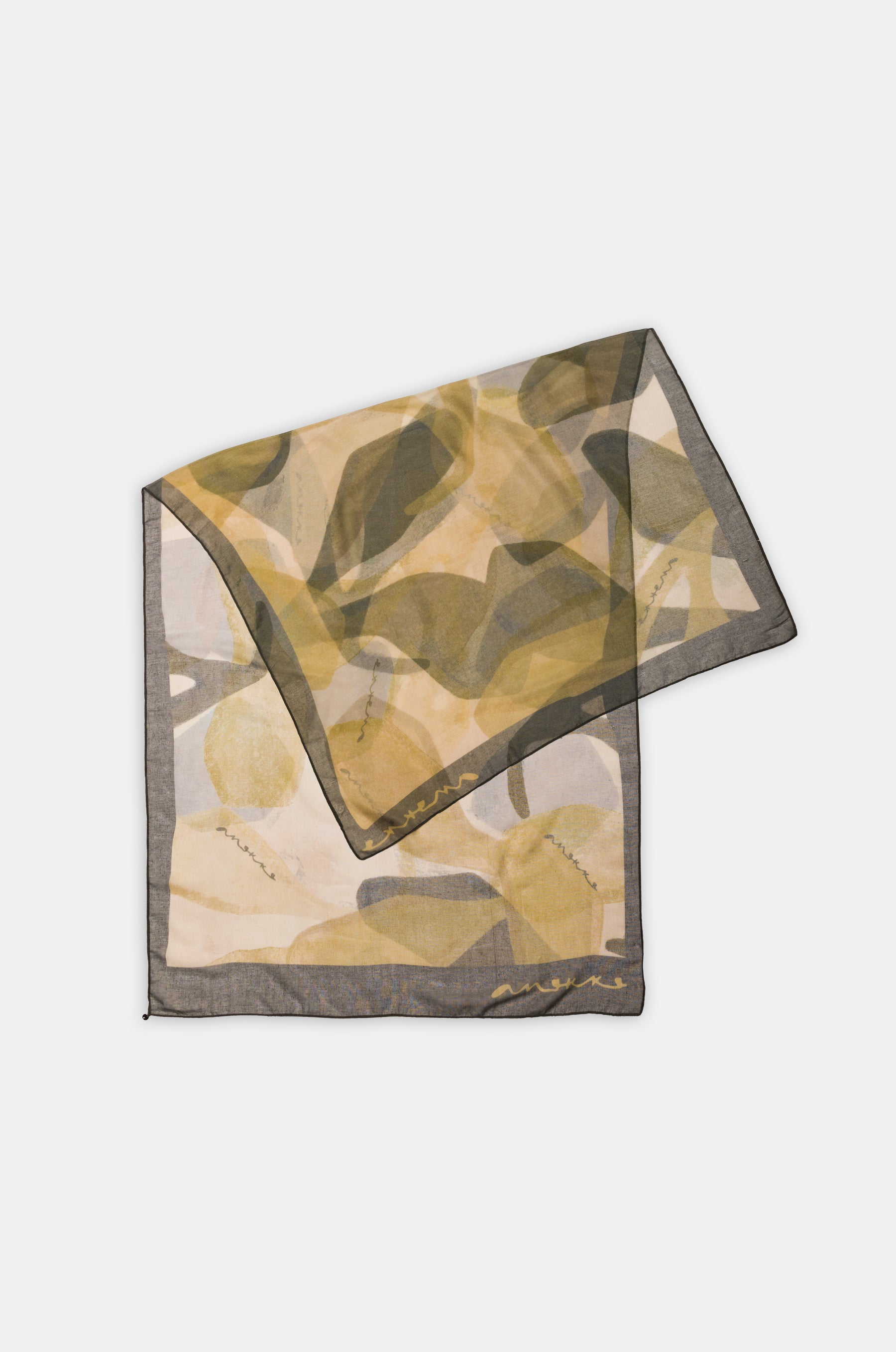 Halstuch Bloom braun