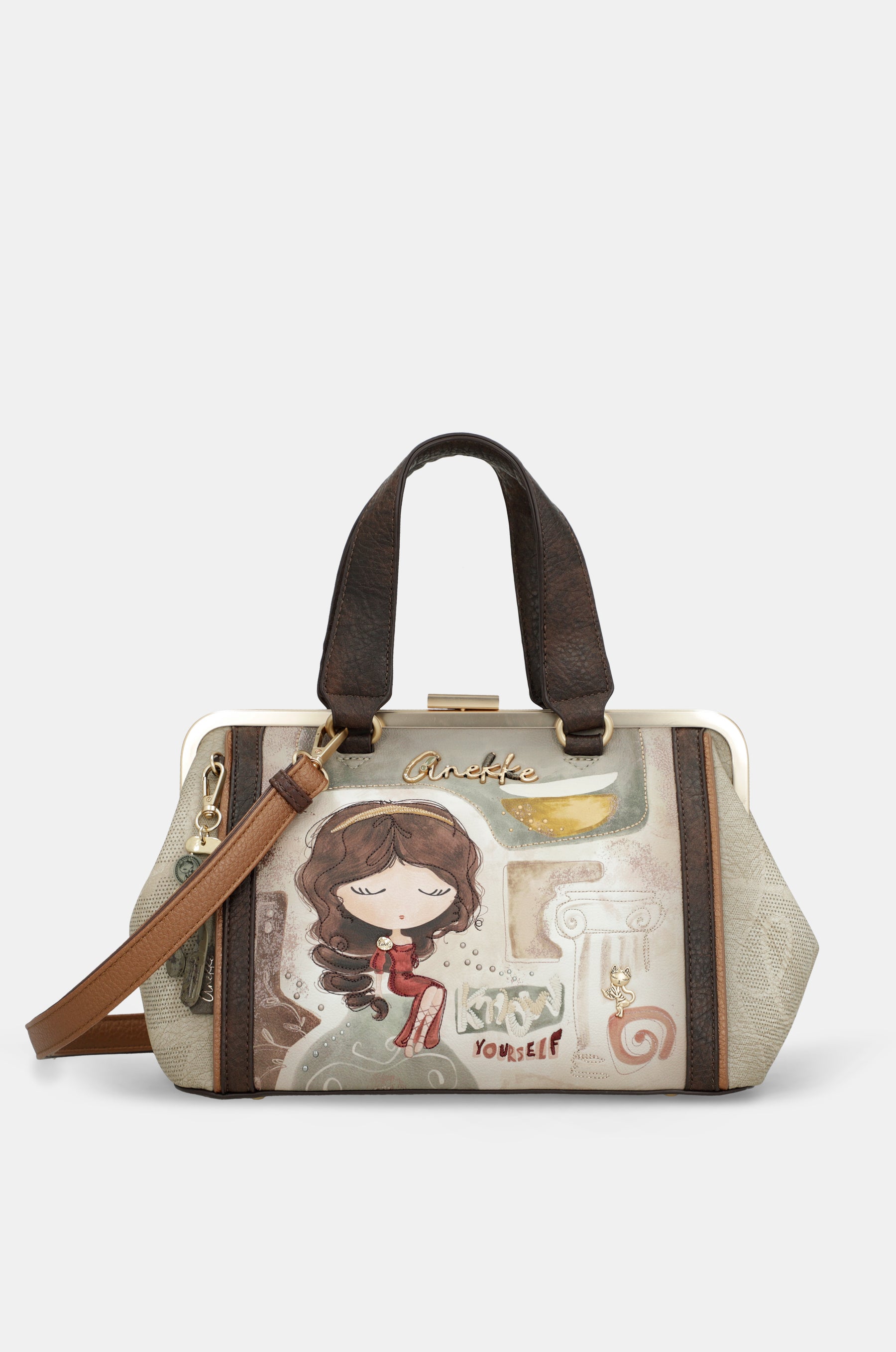 Tasche mit Kussverschluss Muse