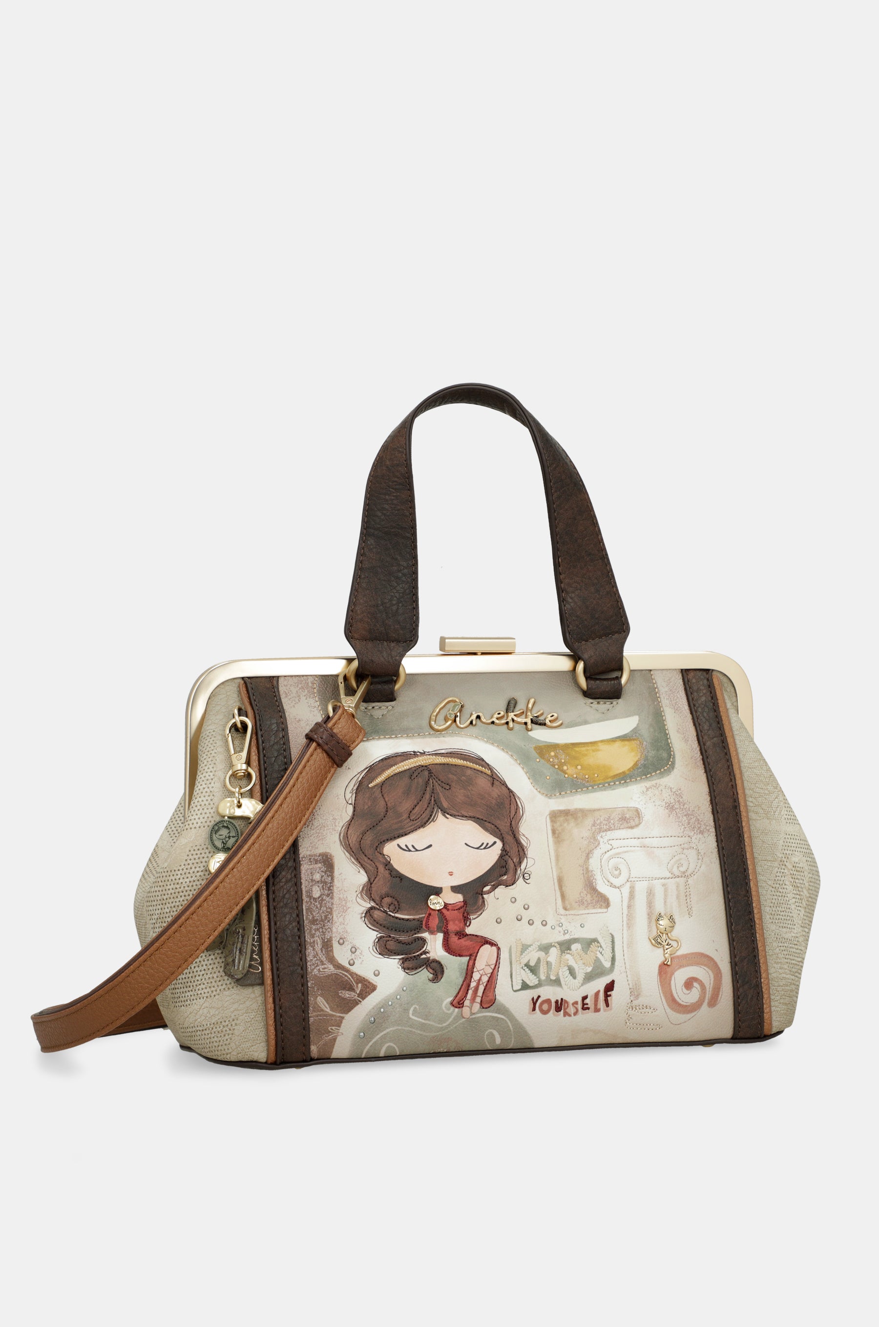 Tasche mit Kussverschluss Muse