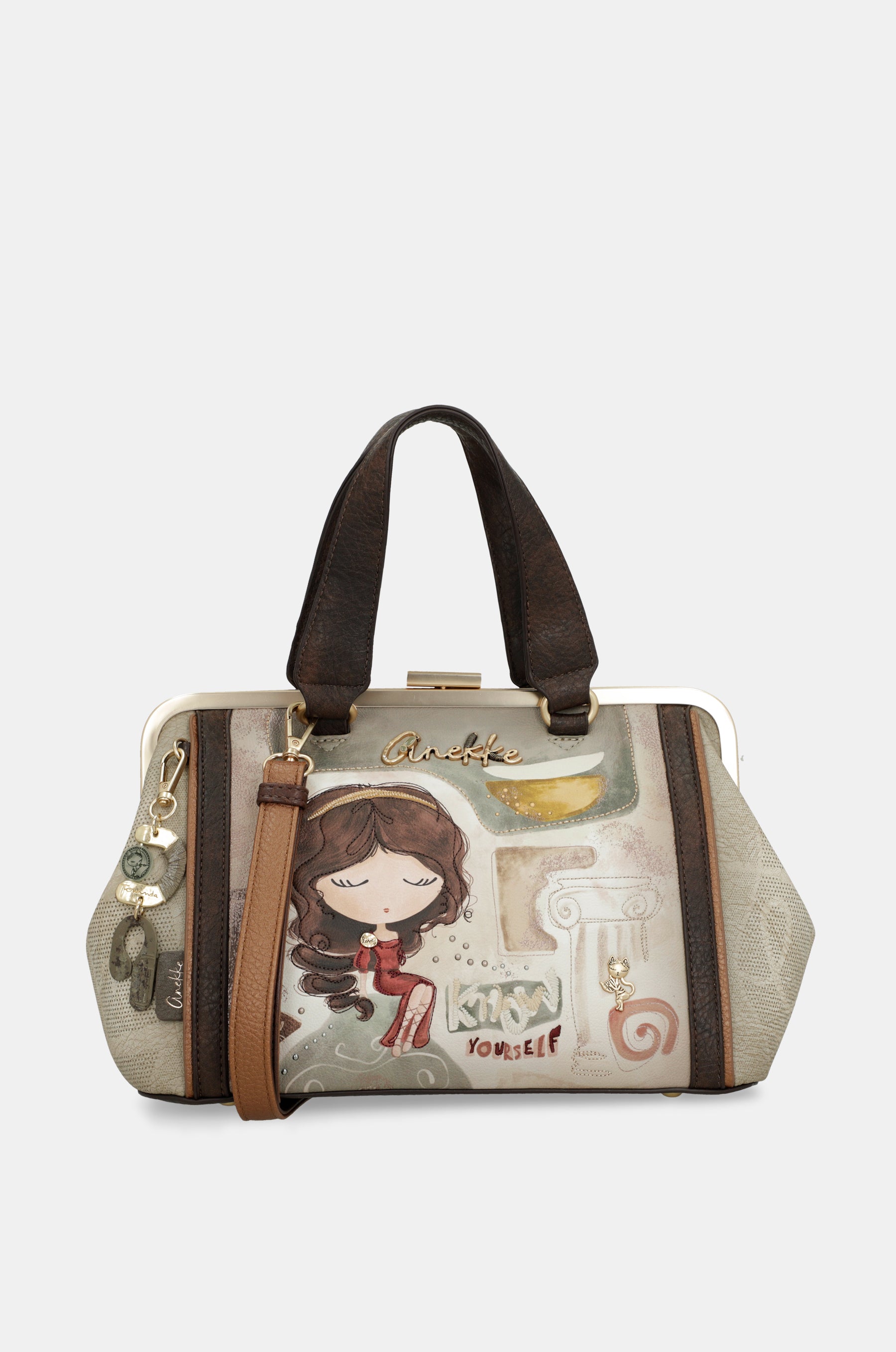 Tasche mit Kussverschluss Muse