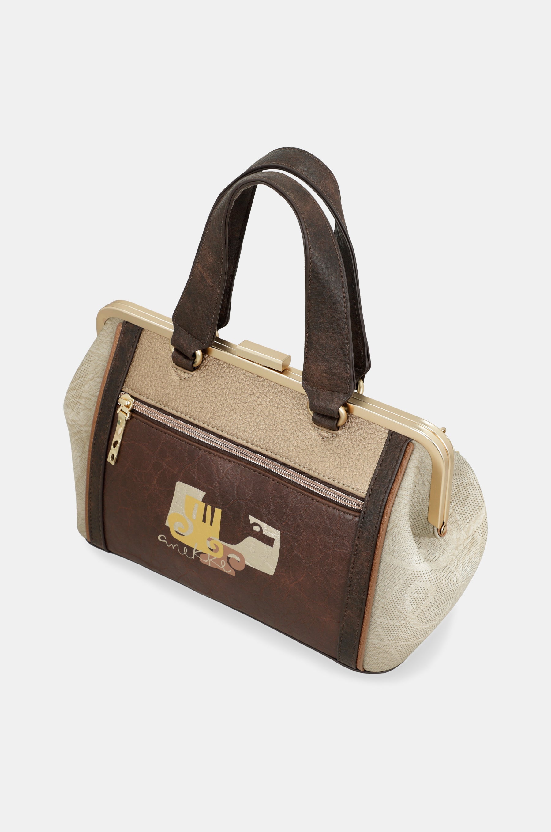 Tasche mit Kussverschluss Muse