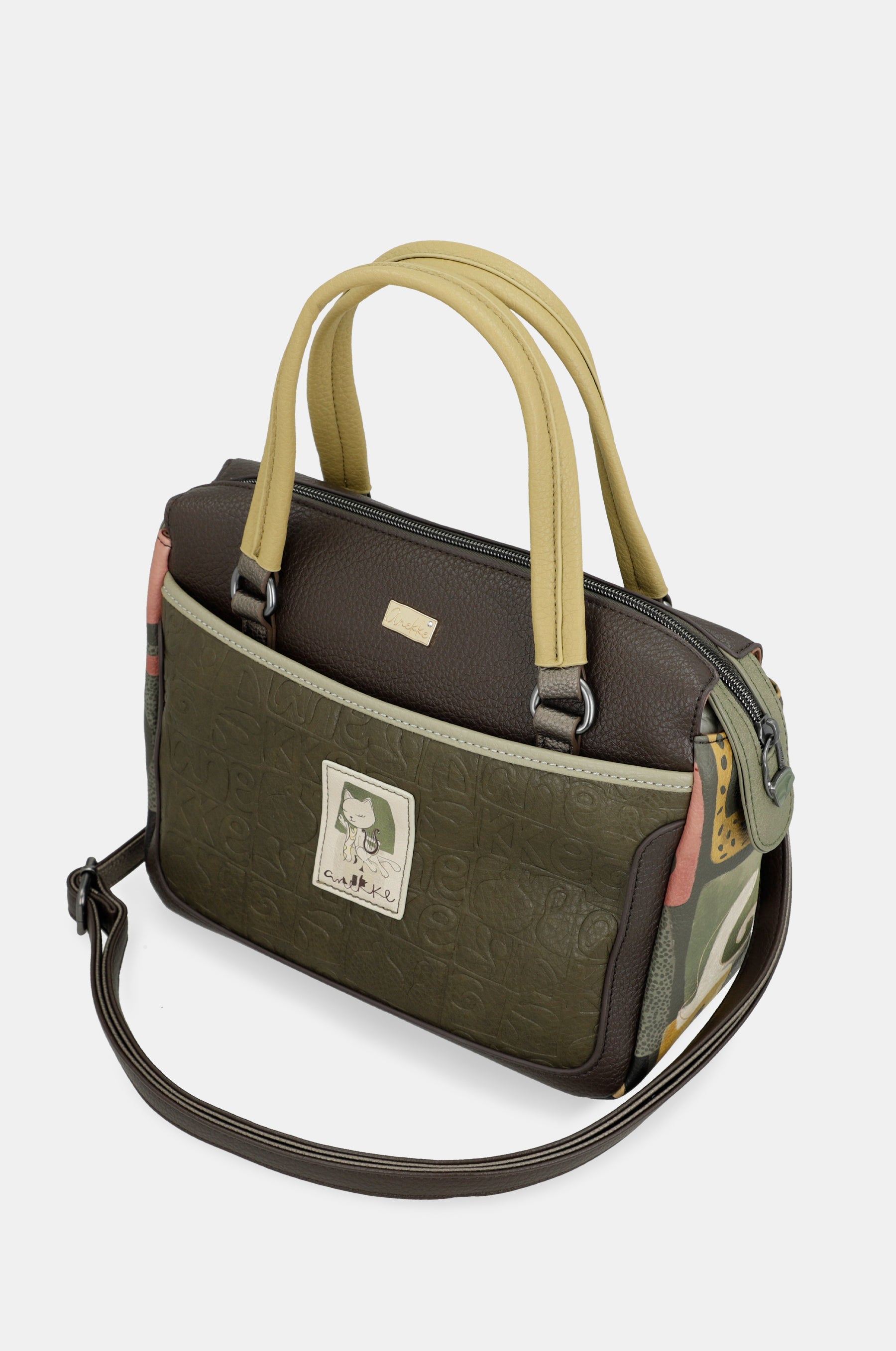 Tasche mit kurzem Griff und Umhängeriemen Muse