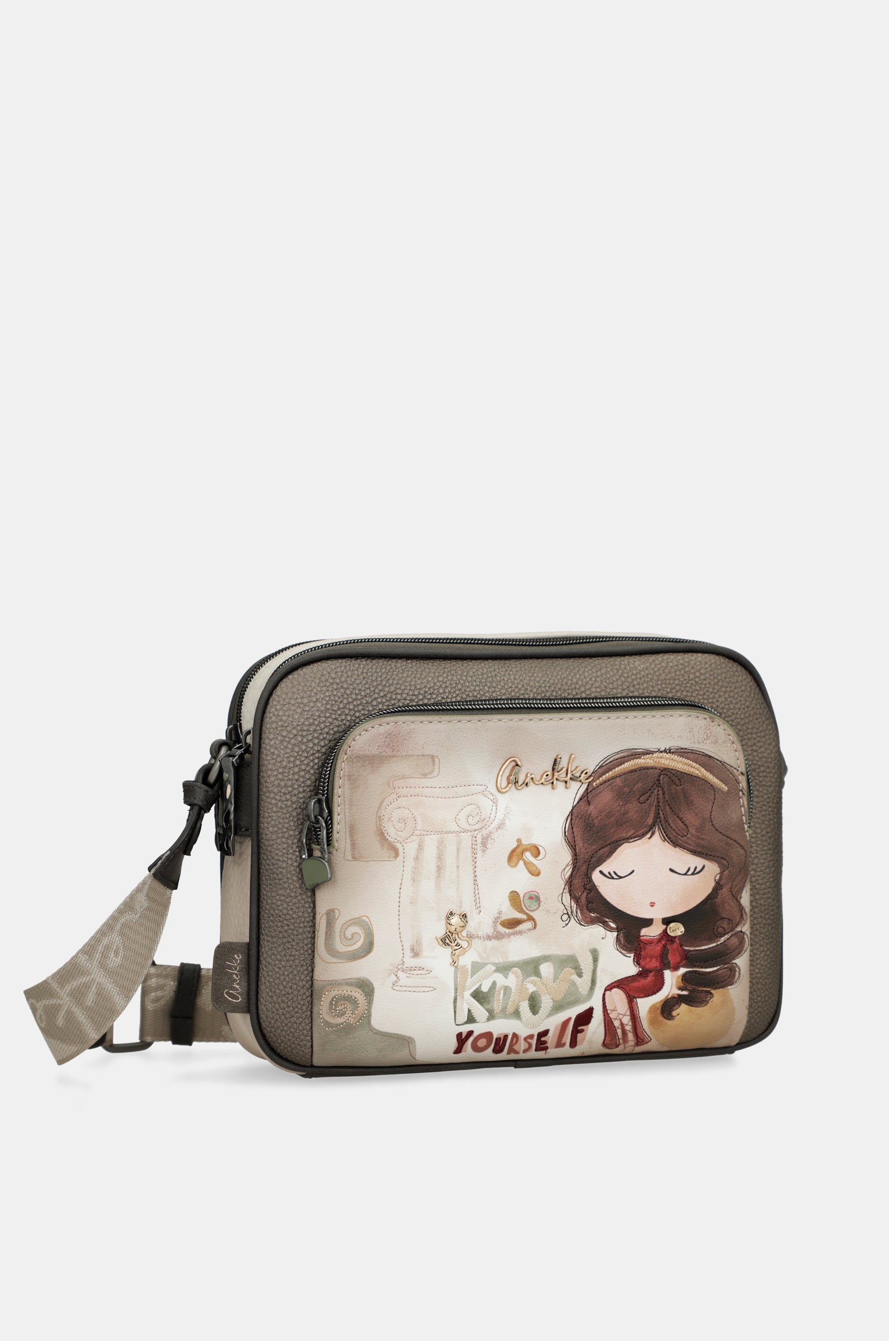 Umhängetasche mit Vorderfach Muse