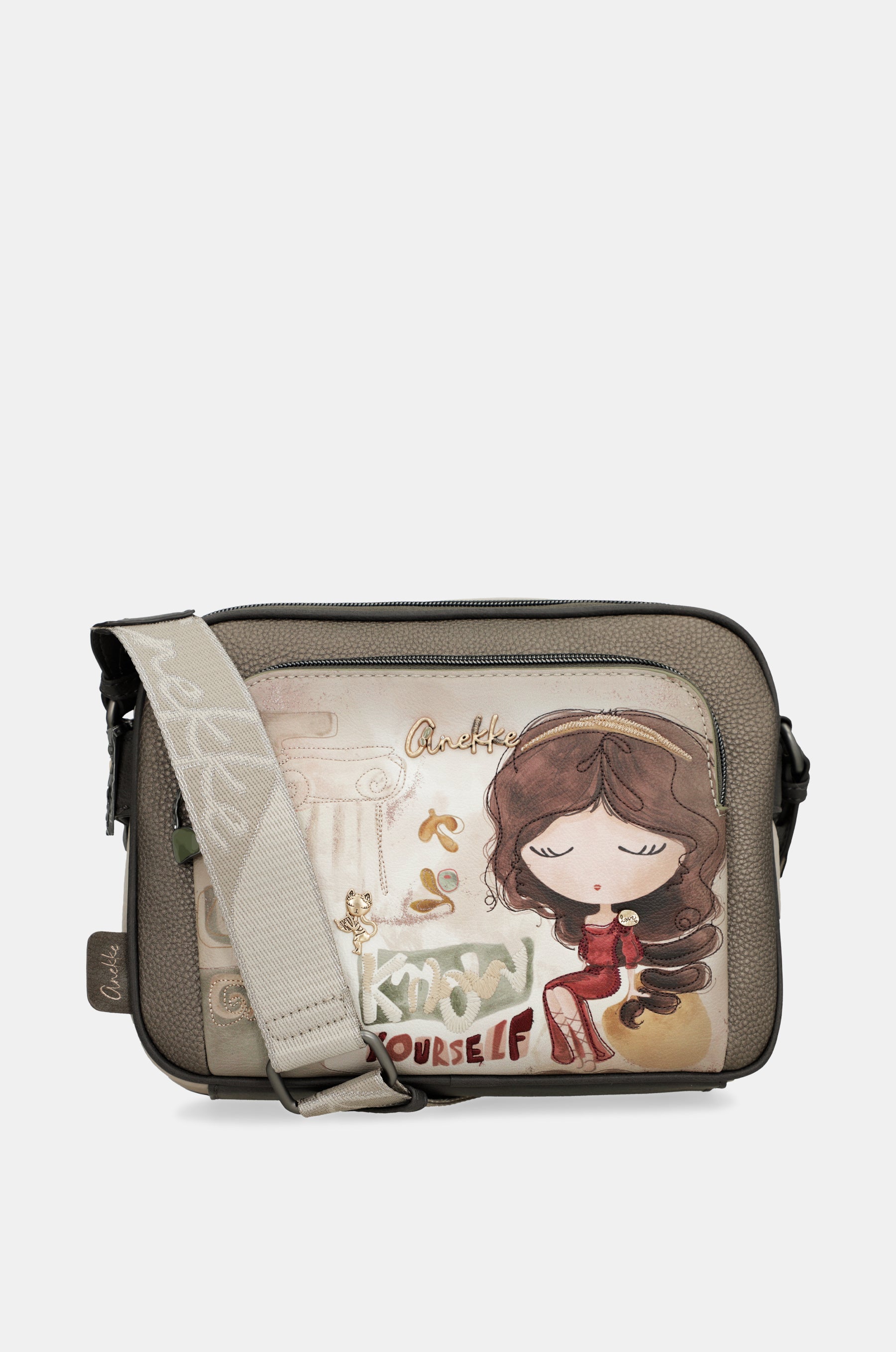 Umhängetasche mit Vorderfach Muse