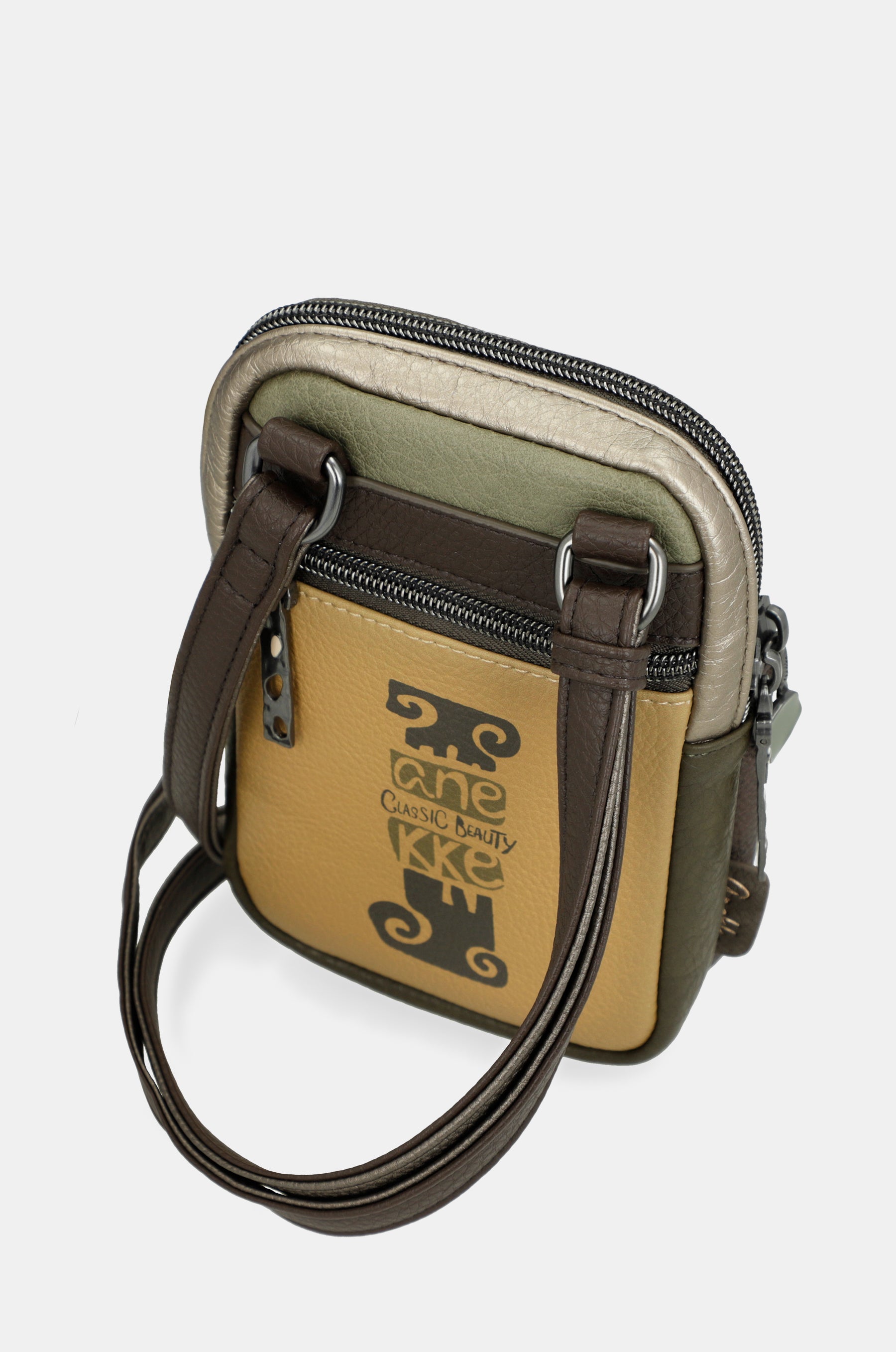 Mini Umhängetasche mit Vorderfach Muse