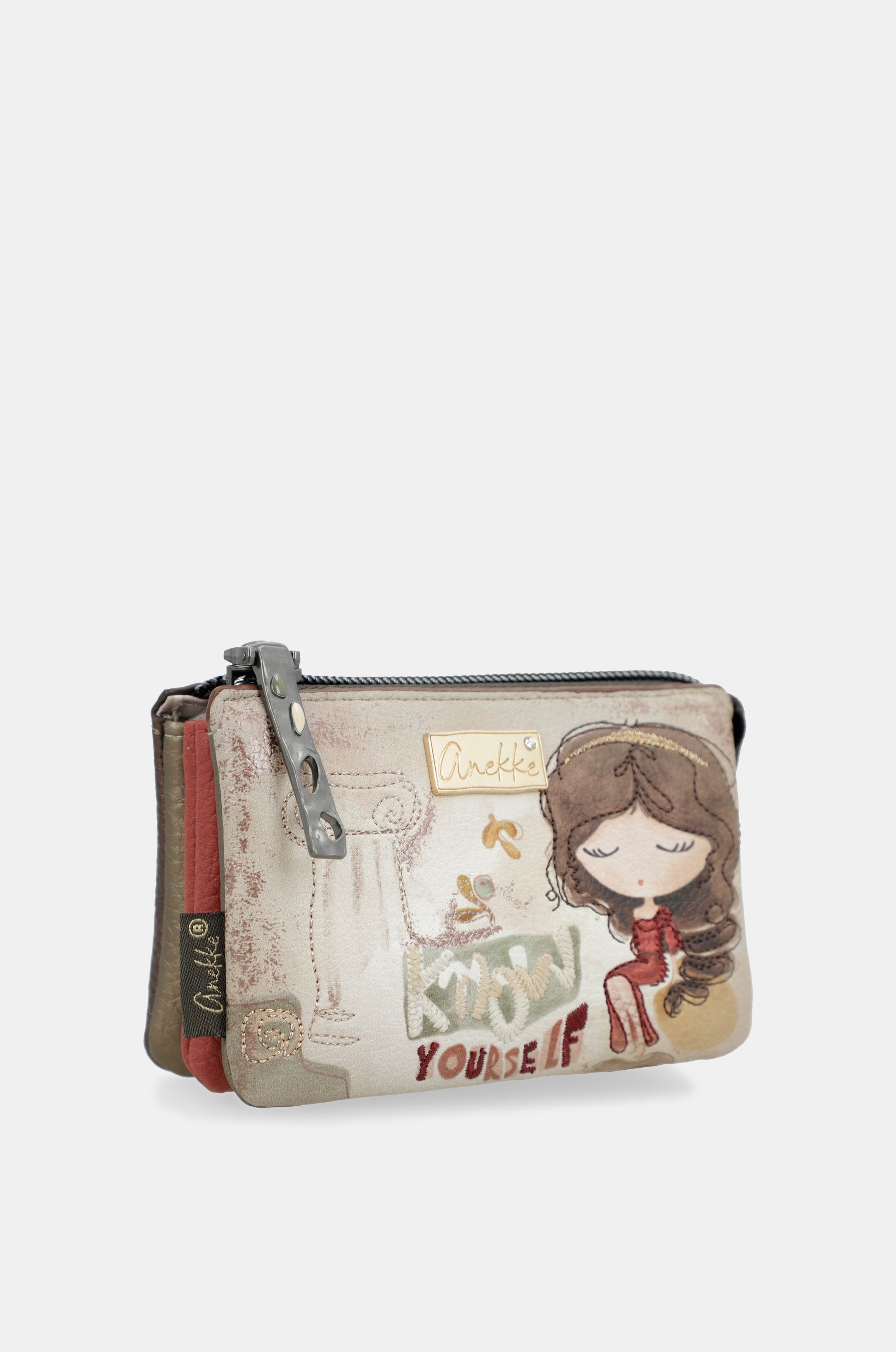 Portemonnaie Muse mit 3 Fächern