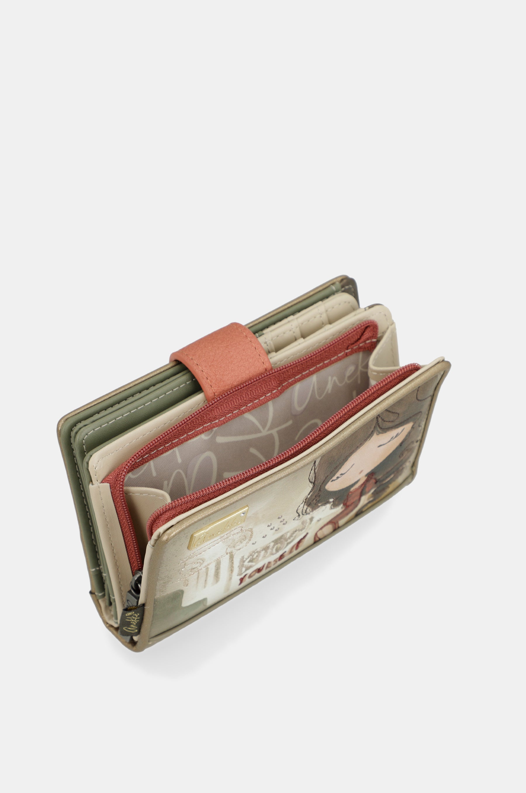 Portemonnaie RFID Muse mittelgroß