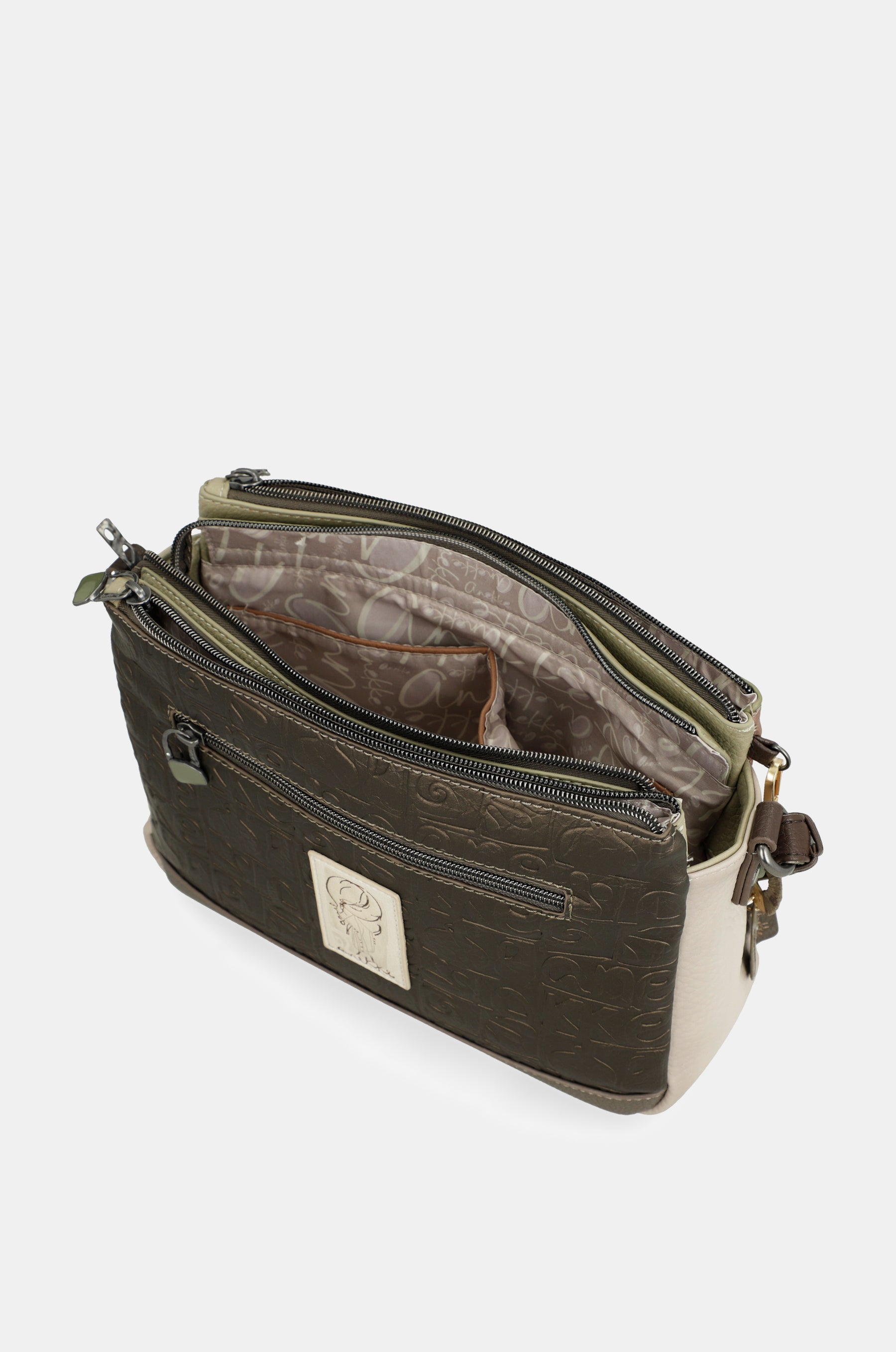 Umhängetasche gemustert Amphora