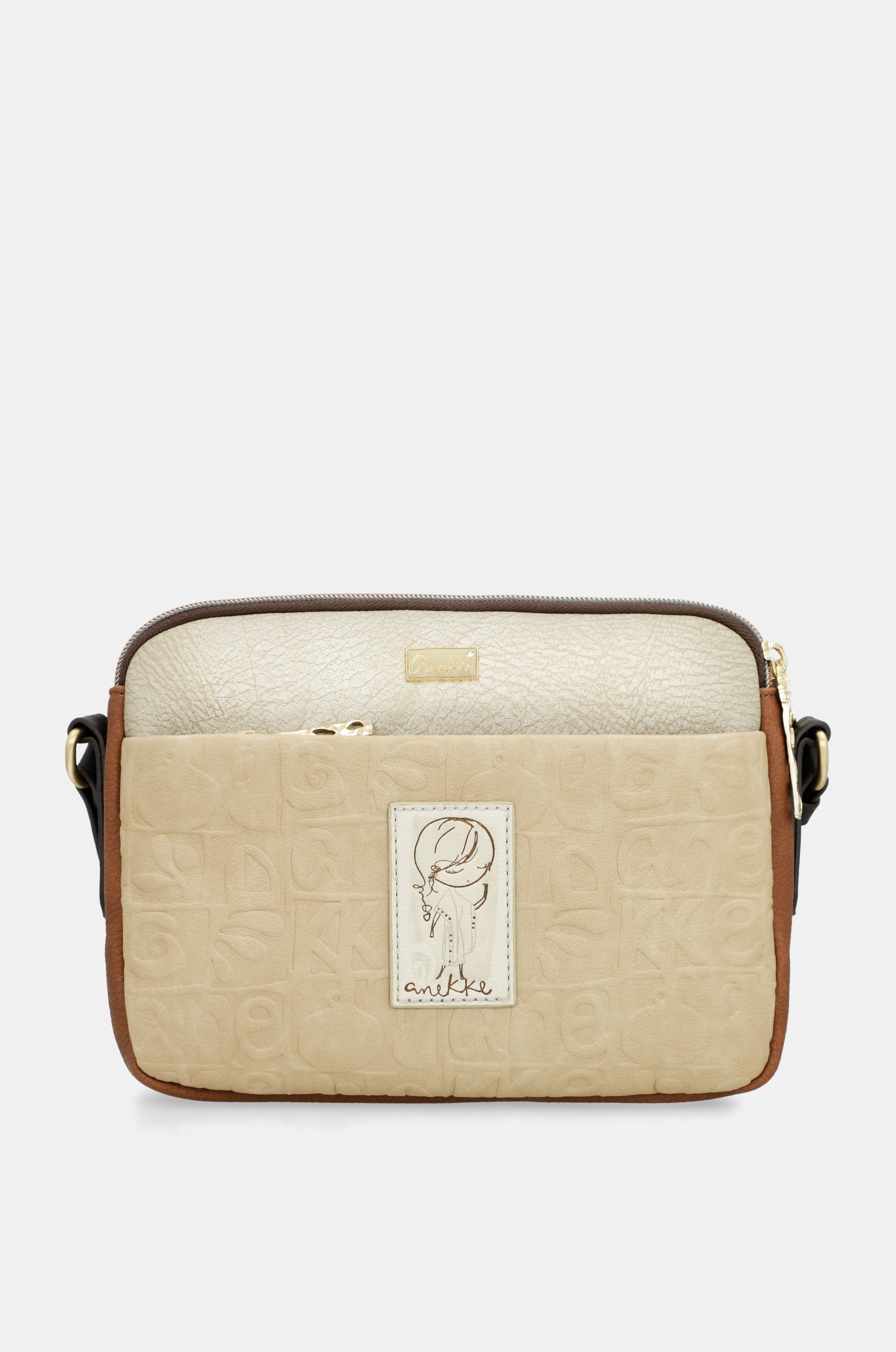 Umhängetasche mit Überschlag Amphora