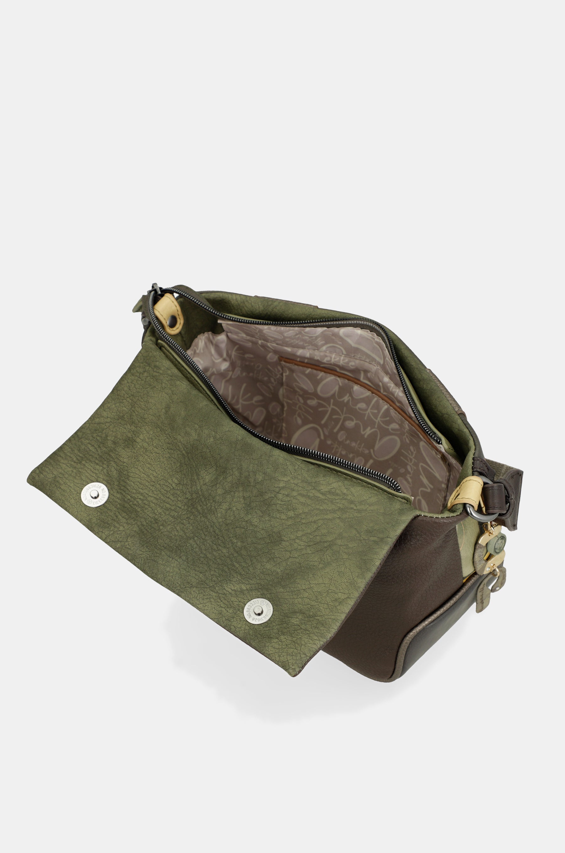 Umhängetasche mit Überschlag gemustert Amphora