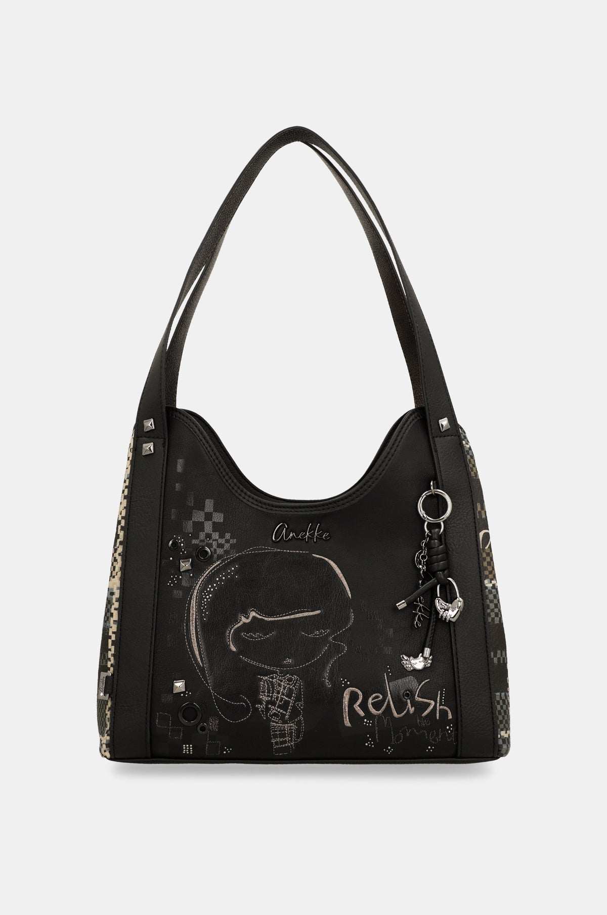 Schultertasche Iron