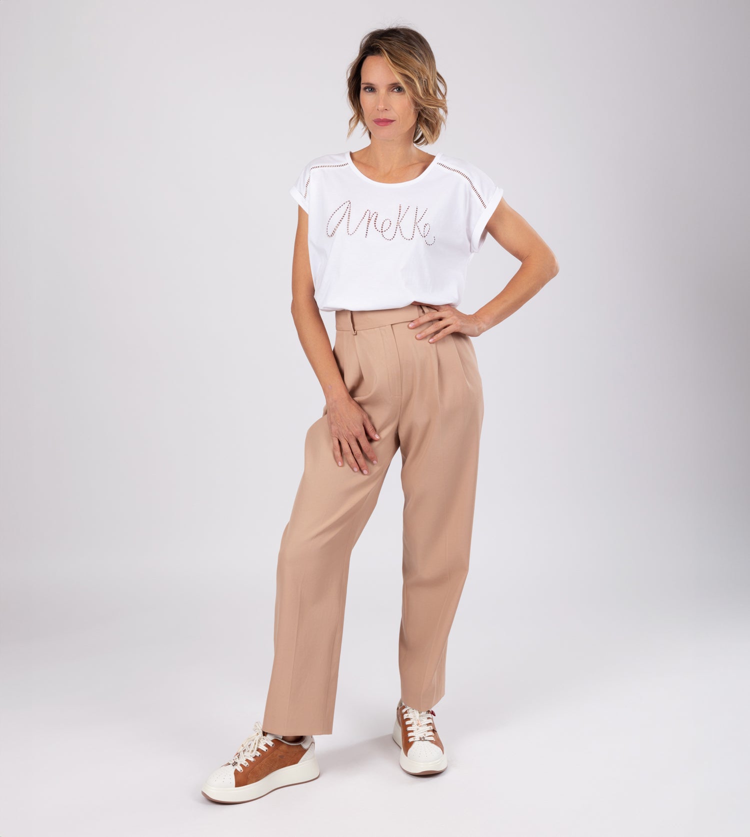 Anekke weißes T-Shirt